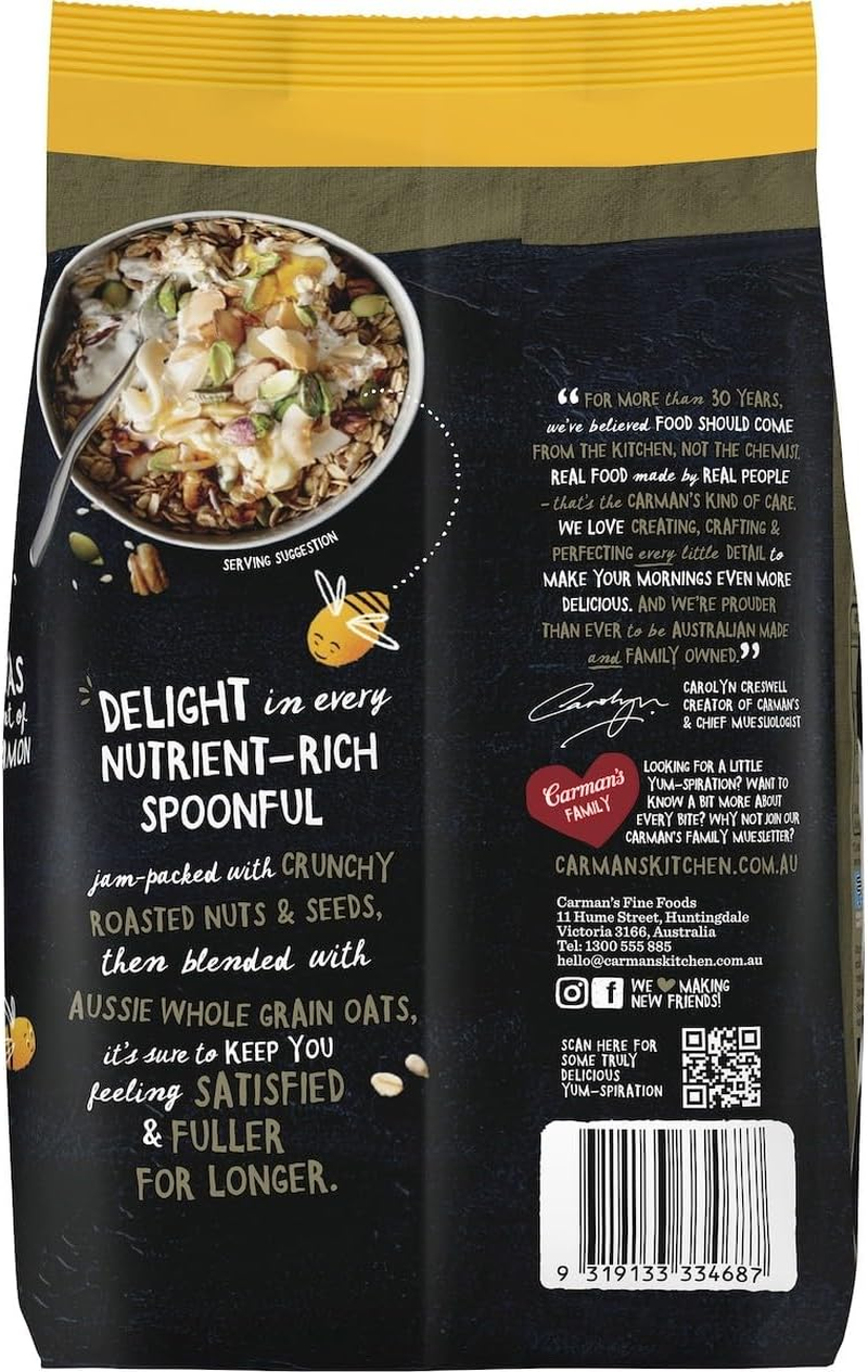 Carman'S Original Toasted Fruit Free Muesli 875 G image number 1