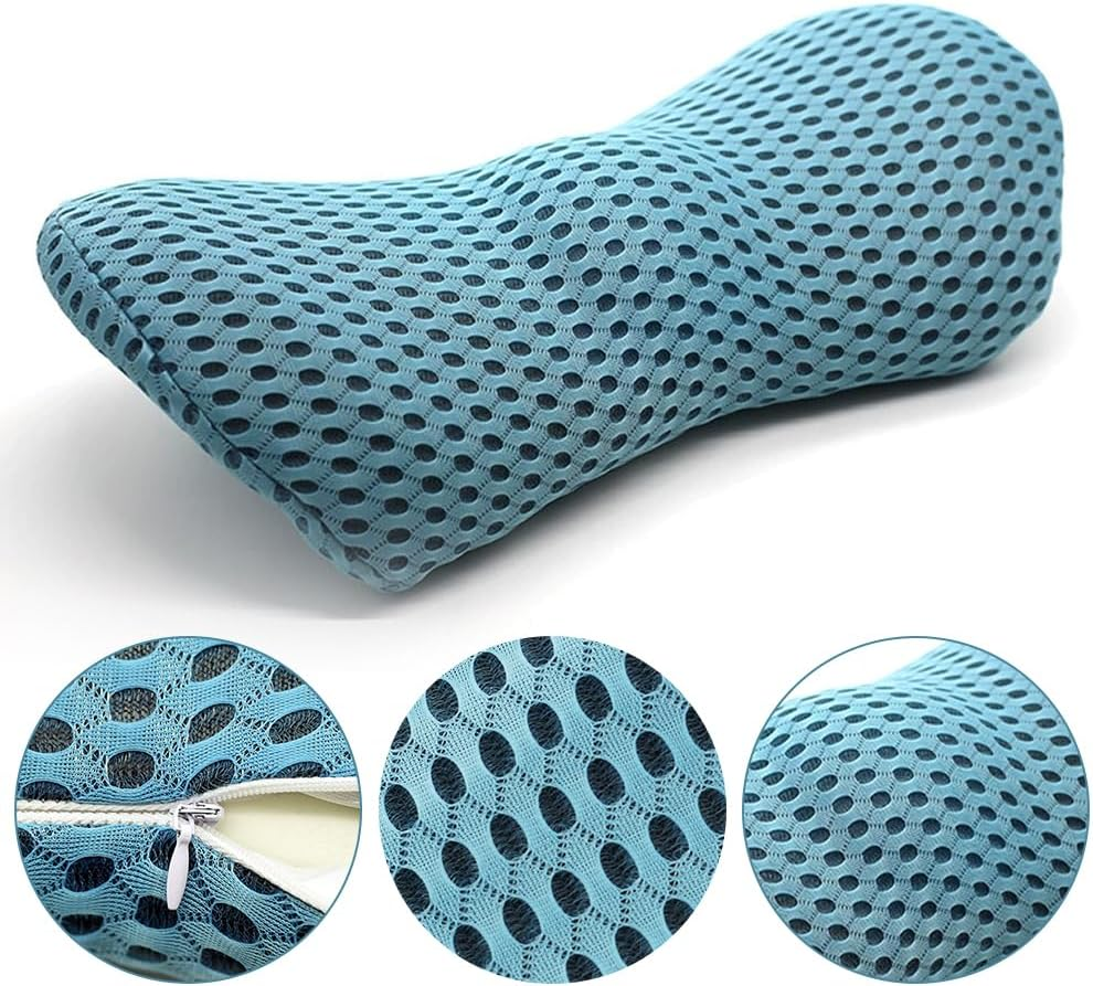 Back Support Bed Pillow, Back Wedge Bolster Pillow, Memory Foam Back Lumbar Support Cushion, Relieve Stress and Aid Sleep, Support Pillow for Bed Relief Back Pain image number 3