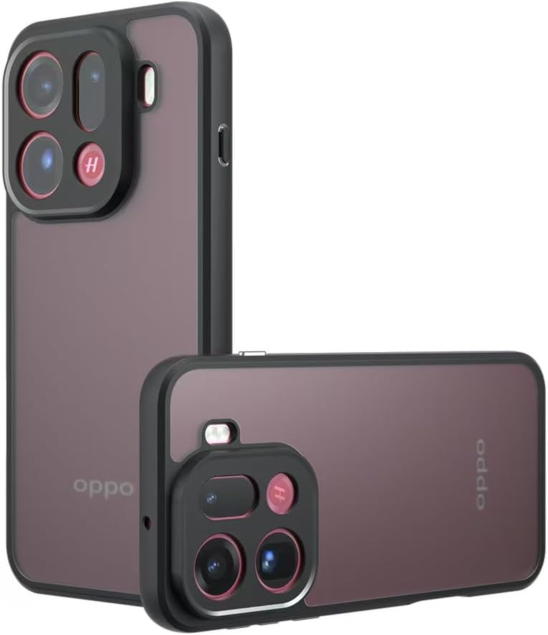 BEEJTUNY Transparent Case for Oppo Find X9 Pro 5G Frosted Cover, 2.4M Drop Protection Case, Anti-Yellowing Shockproof Cover, Fingerprint Resistant. MS image number 6