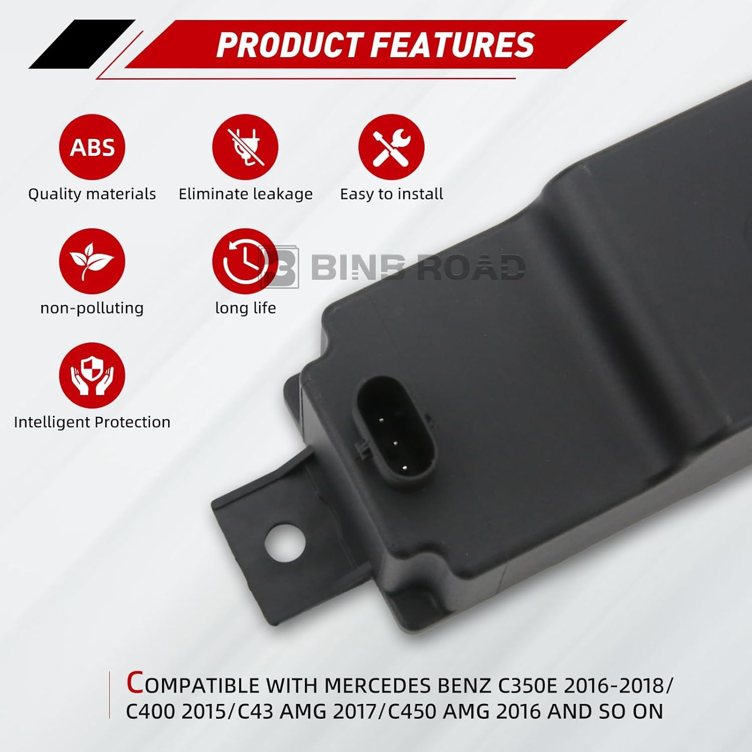 BINB ROAD Power Voltage Converter Module Auxiliary Battery 2059053414 Compatible with Mercedes-Benz C43/C63 AMG C180 C200 C250 C300 2014-2019 image number 1