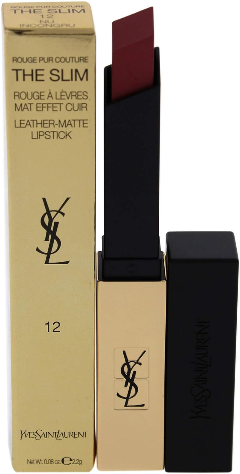 Yves Saint Laurent Rouge Pur Couture the Slim Matte Lipstick, 2.20 G image number 5