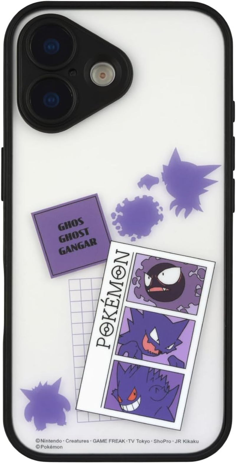 Gourmandies Pokemon Iiiifit Plamp Frame Iphone 17 Compatible Case Yadon & Yadoran & Yadoking PKE-24E