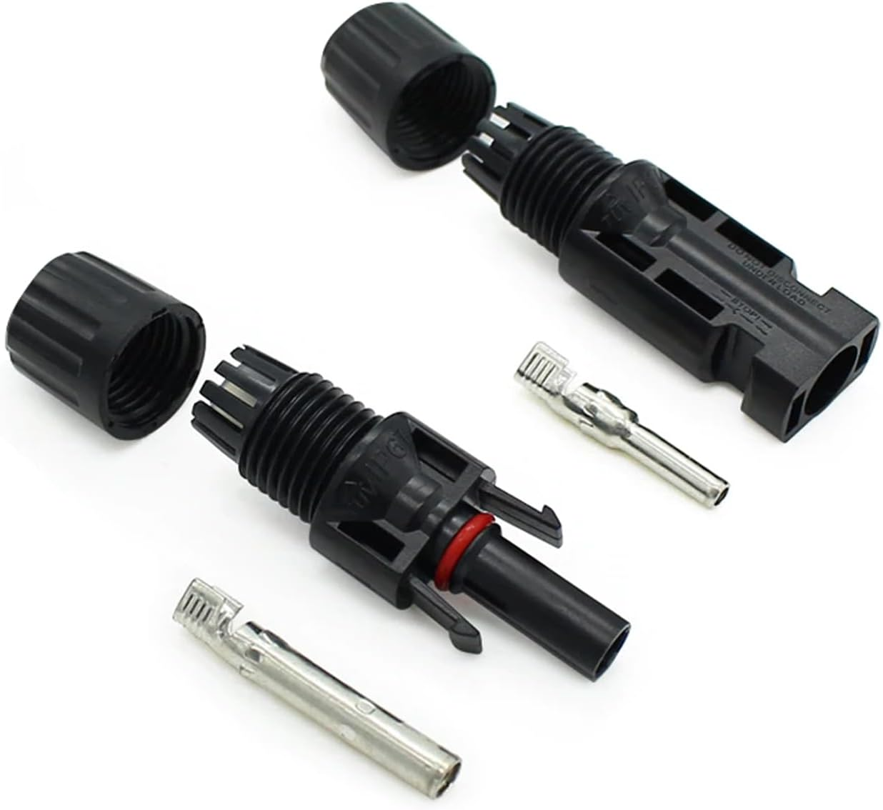 MC4 Connectors for IP67 MC4 Solar Panel 30A Line Plug Socket Male & Female 5 Pairs Solar Vehcle Automotive image number 2