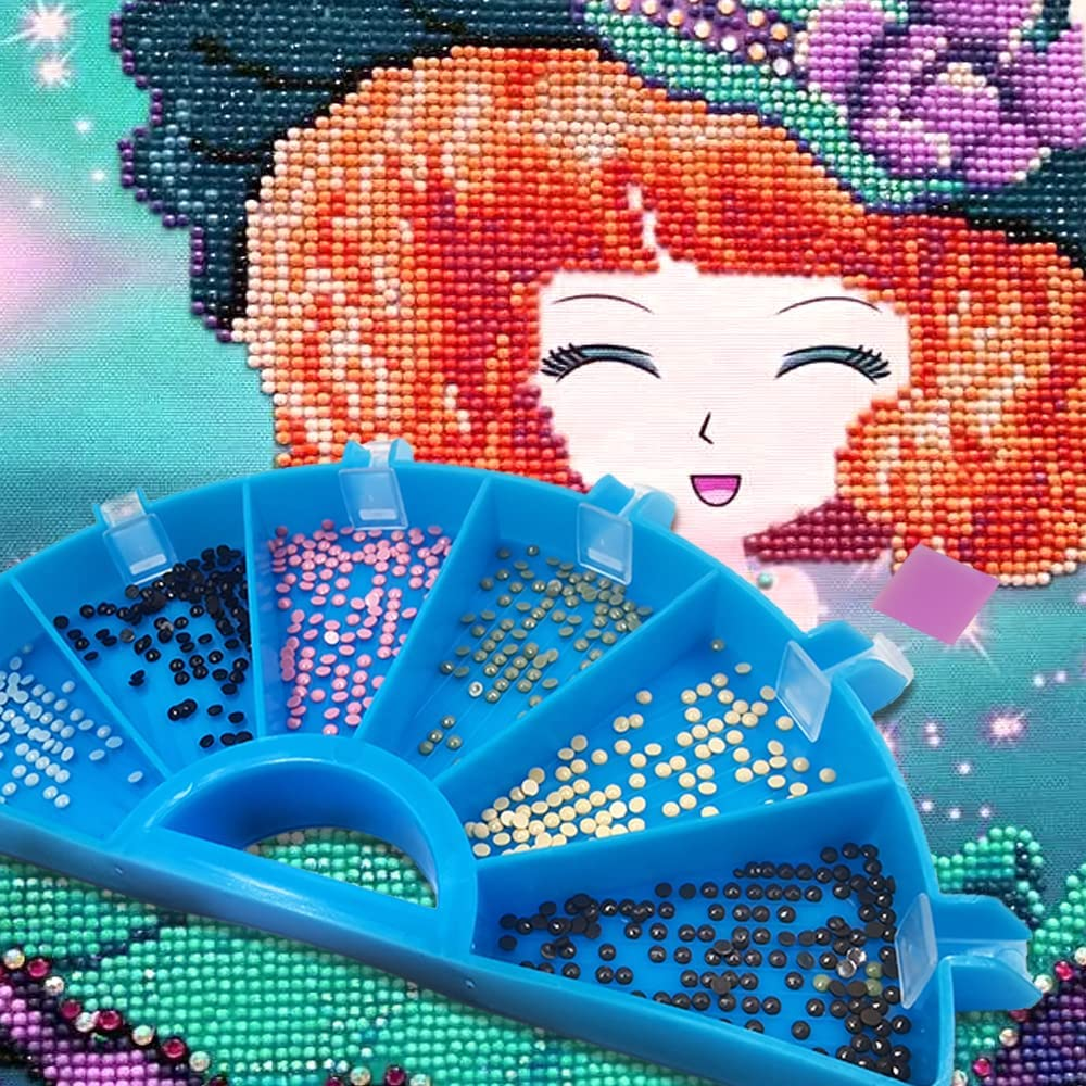 SENHAI Diamond Painting Accessories Art Trays Kits, 5D Diamond Painting Storage Kits Personalized Painting Tools for DIY Diamond Painting Crafts Beading Plates image number 2