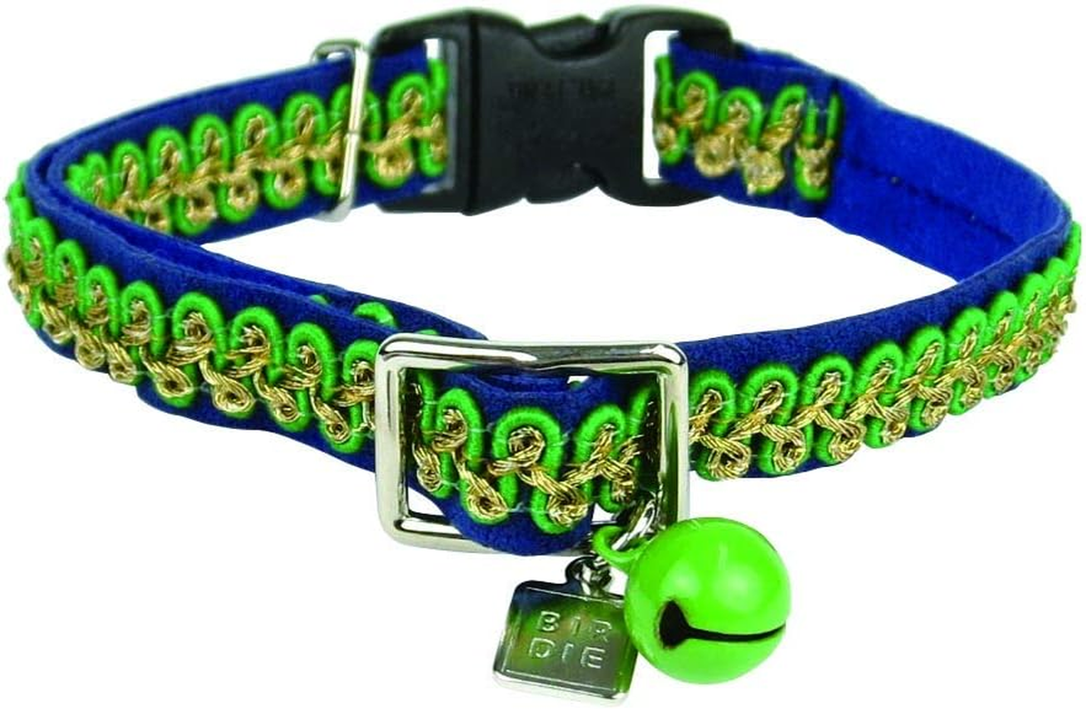 Birdie Collar CAT Saree Color Green, M Size