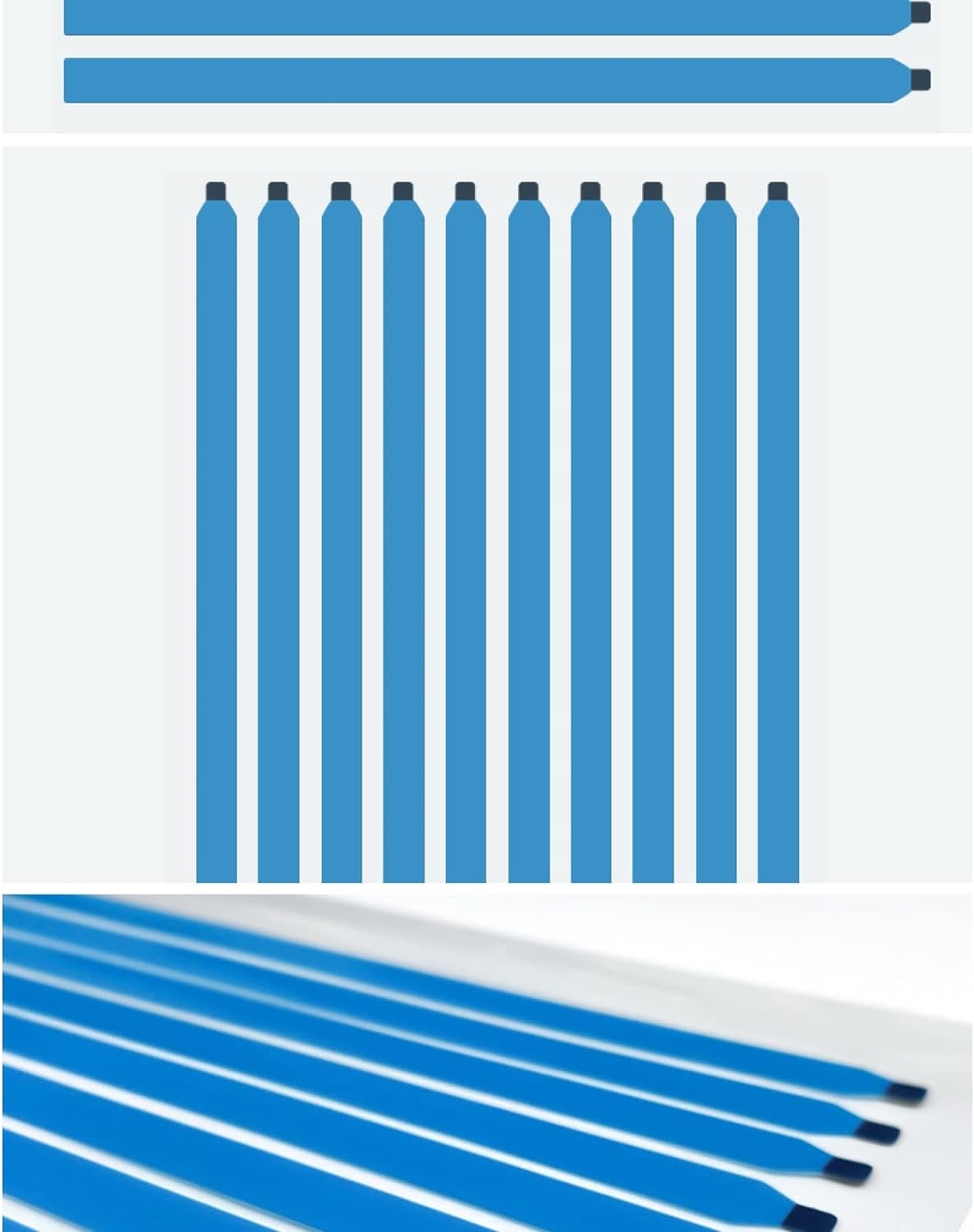 Suitable for LCD Screen Tape, New Pull Tab Stretch Peel Tape, Laptop Screen Rework Double Sided Tape, Mobile Phone Battery Easy Pull Tape, Disassembly Hand Tear Pull Tape, (Without Handle 220Mm) image number 6
