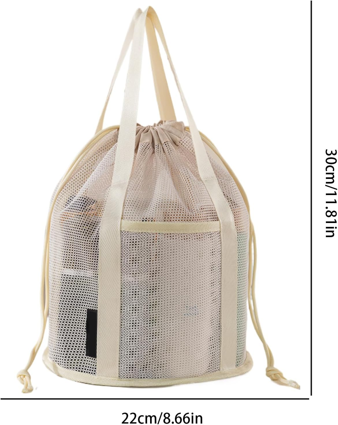 Mesh Shower Bags &ndash; Portable Mesh Design, Waterproof Pouch Organizer Quick-Dry Weave, Toiletry Carrier Breathable Storage Form, Bath Tote Multi-Compartment Layout | Dorm Travel Gym Swim