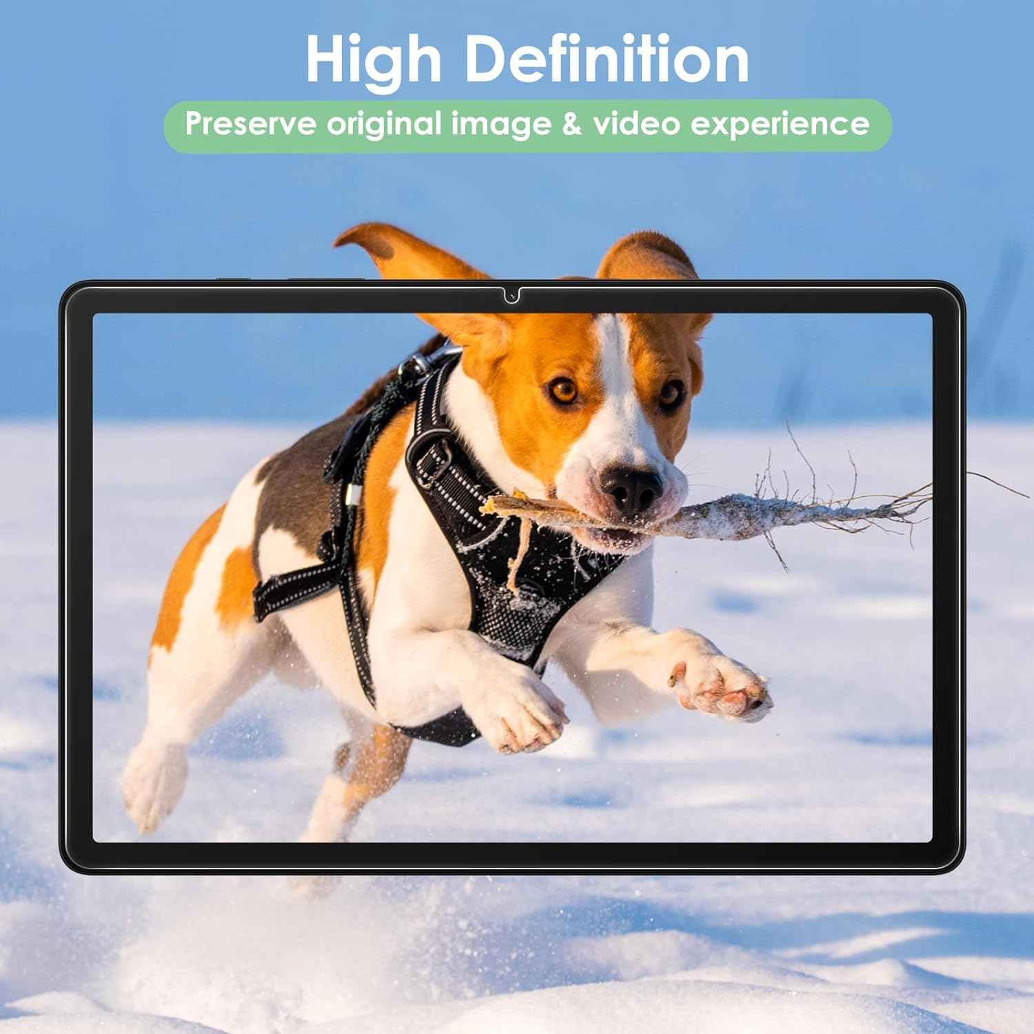 [3 Pack] Screen Protector Compatible with Samsung Galaxy Tab A11 Plus/Tab A9+ / A9 plus 11" SM-X210/X215/X216, 9H Hardness, HD Clear, Scratch-Resistant, Bubble Free, Easy Installation image number 3