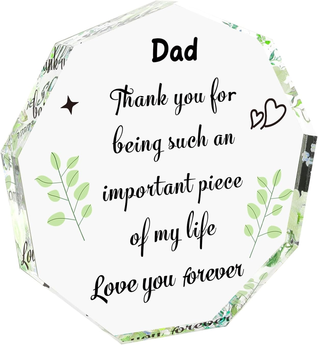 Plaques Women Birthday Gifts for Women Mom Dad Sister Grandma Aunt Gifts Gift from Daughter Granddaughter Gifts from Grandma Christmas Thanksgiving New Year Birthday Gift