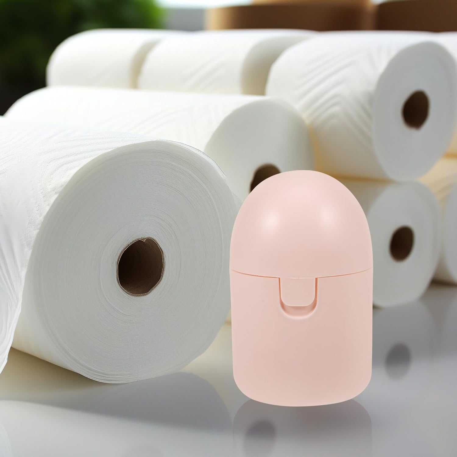 Minkissy Menstrual Cup Case 2Pcs Menstrual Cup Storage Box Period Cup Storage Case Holder Menstrual Disc Cleaner for Travel Pink - Purple image number 7