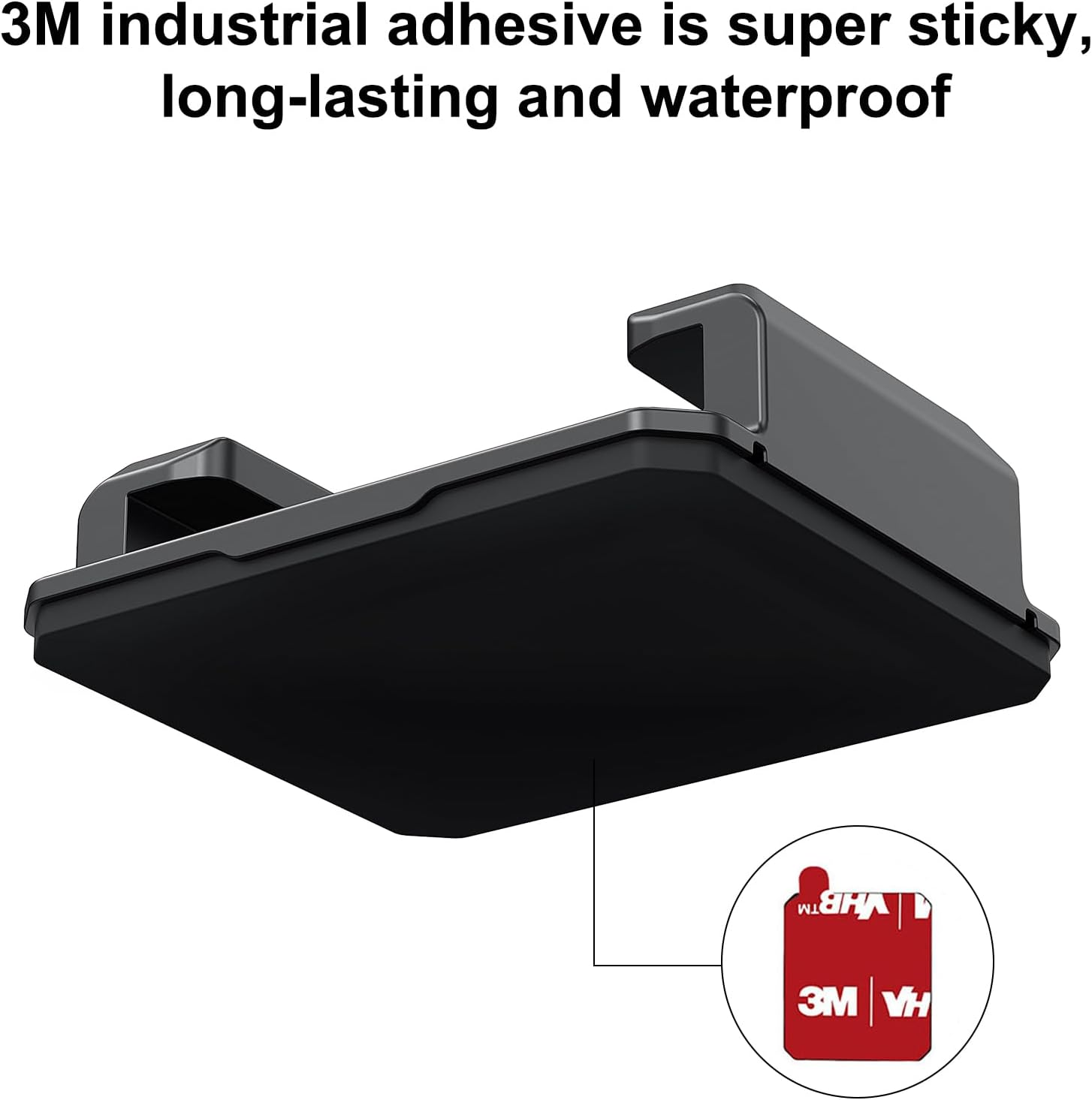 VRIG 2 Packs Plastic Cold Shoe Mount Adapter with Self-Adhesive Back Sticker, Cold Shoe Adapter for Camera Cage Flash LED Monitor Microphones