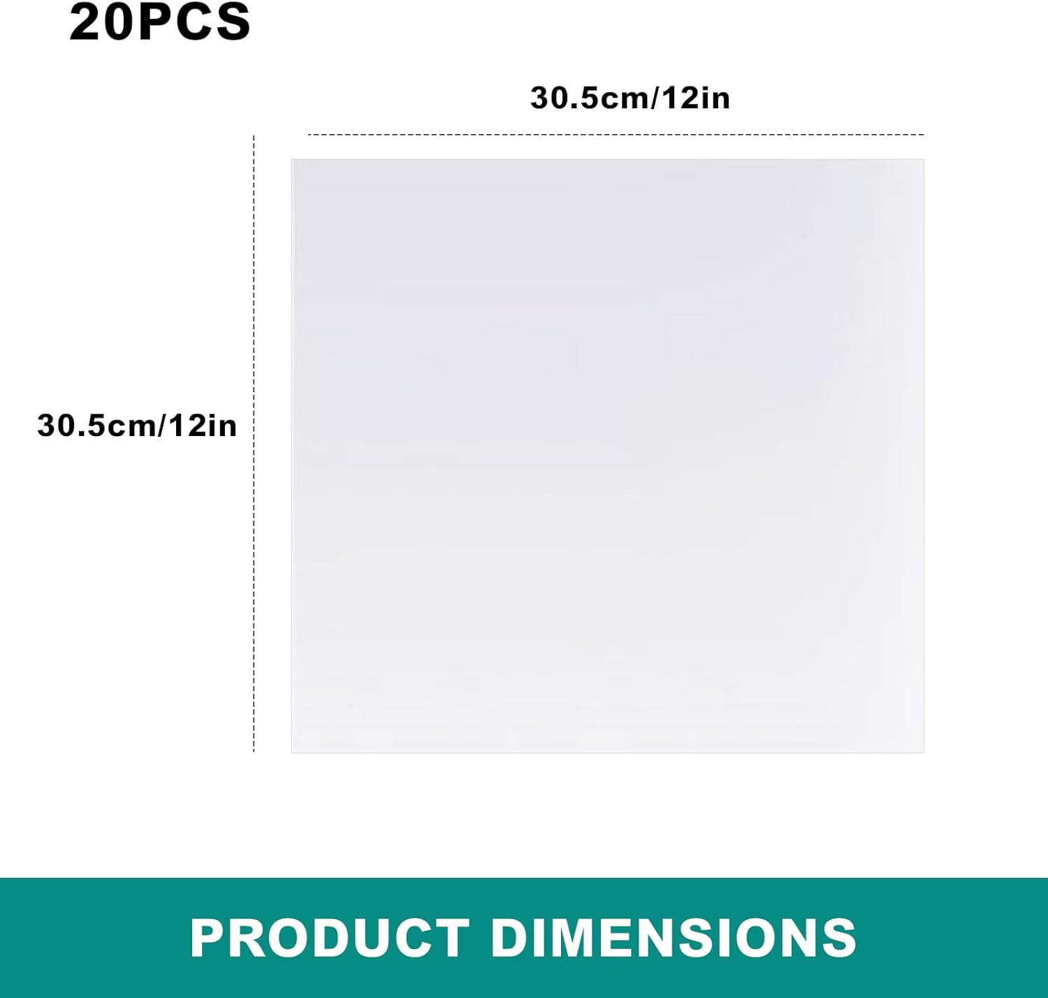 20PCS Transparency Blank Template Material,Clear Mylar Stencil Sheets,Acetate Sheets for Crafts,Stencil Paper，Translucent Plastic Sheets for Crafts,Blank Paintstencils,Template Plastic,Mylar Sheet image number 5