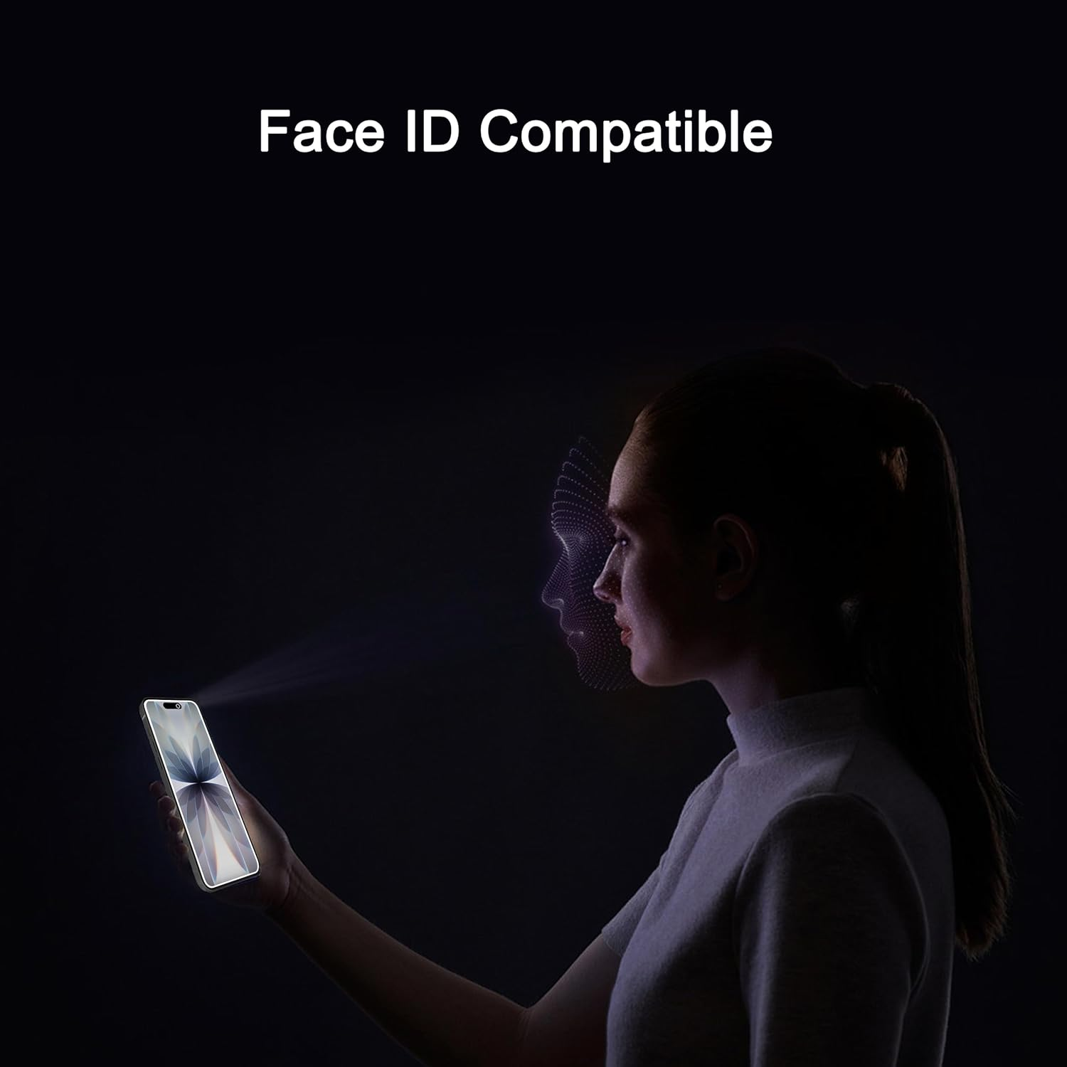 Ailun 3 Pack Privacy Screen Protector for Iphone 17 [6.3 Inch] with Installation Frame, anti Spy Private Tempered Glass Anti-Scratch Case Friendly image number 6