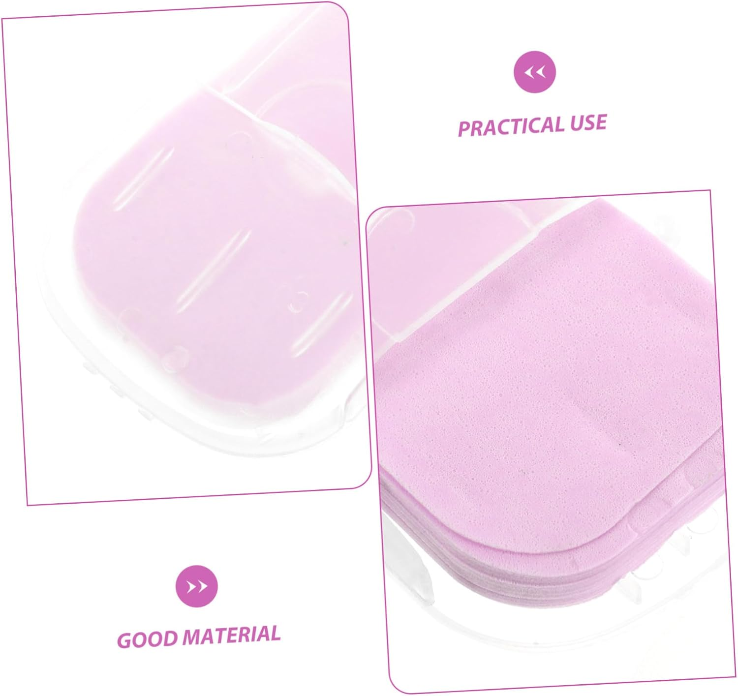 NOLITOY Portable Soap Tablets Travel Soap Slices Mini Travel Products Hiking Essentials image number 4