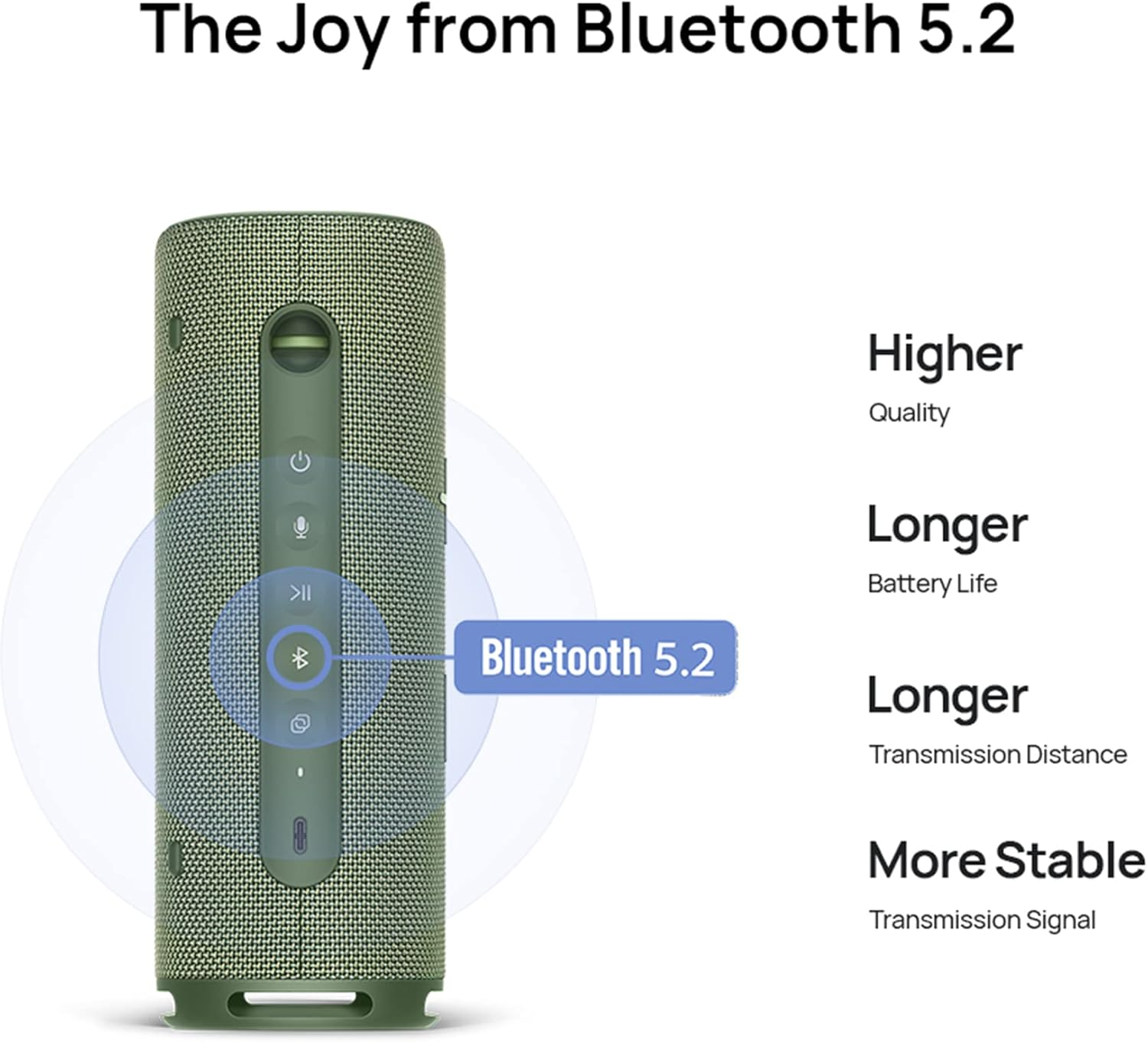 HUAWEI Sound Joy Portable Bluetooth Speaker, 79 Dba @2M Devialet Quad Speakers, 26 Hour Playback, Shake Stereo Link Up, Obsidian Black (Australian Version) image number 5