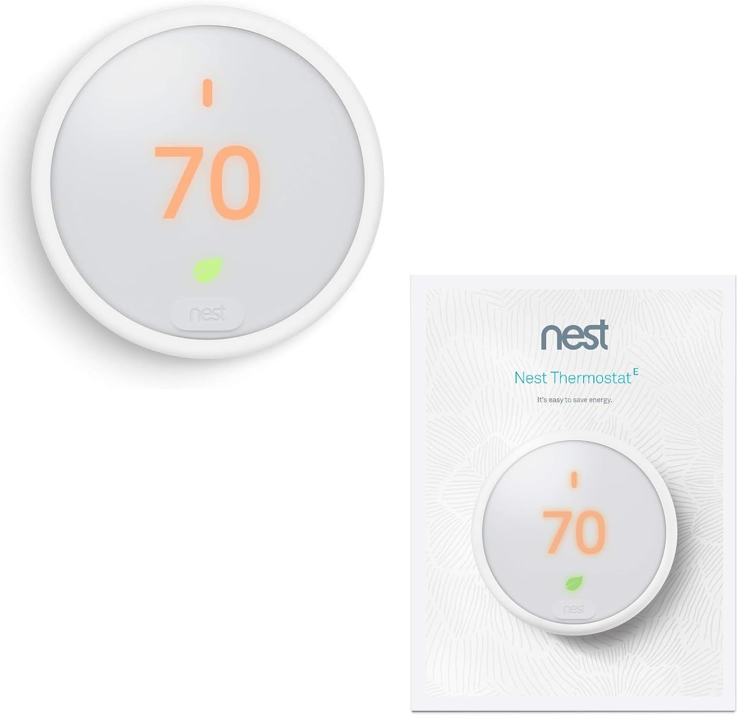 Google Nest Learning Thermostat E 3Rd Generation Bundle image number 4
