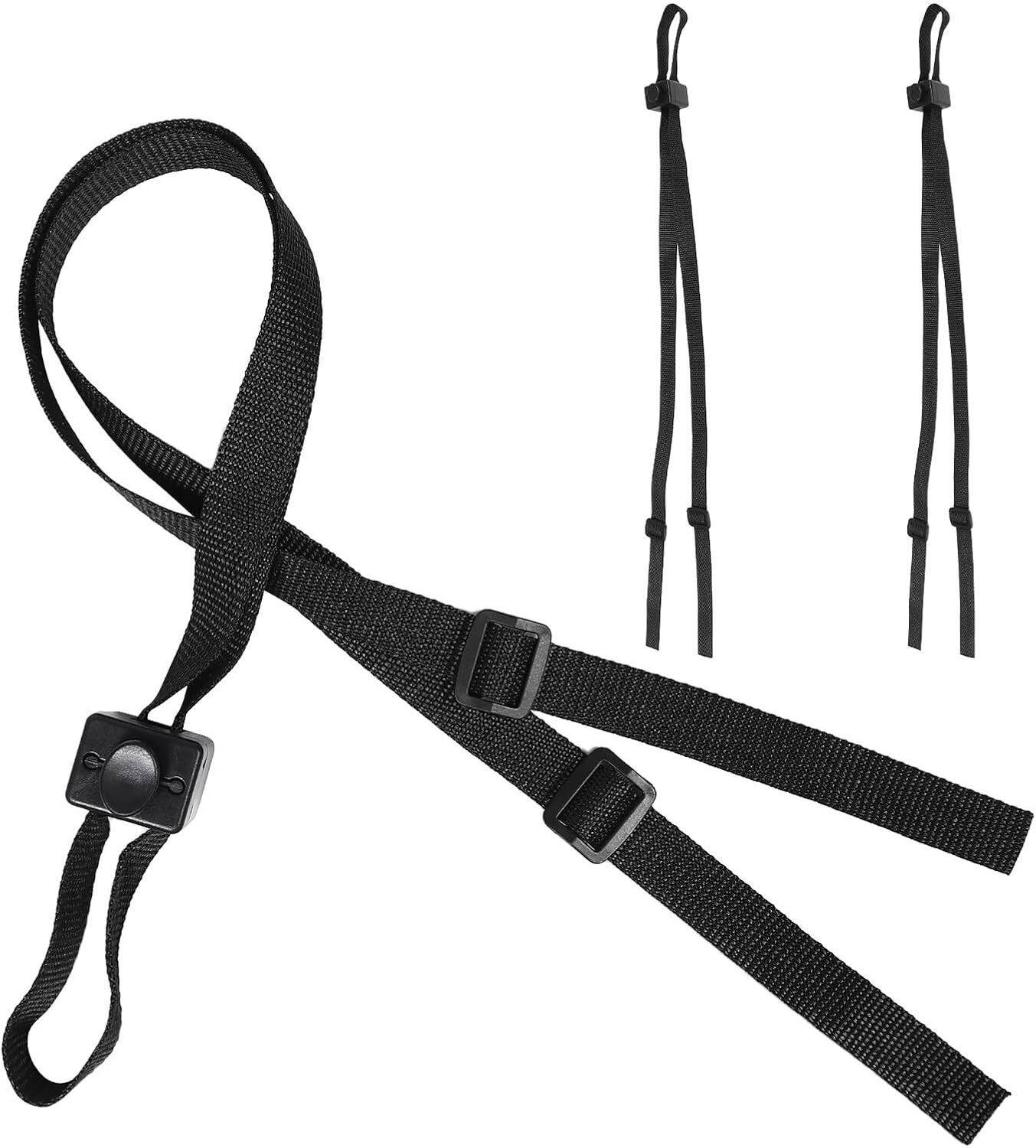 Bestonzon 3Pcs Stroller Harness Straps for Seat Recliner High Chair Backrest Safety Strap Replacement for Pram Pushchair with Polyester Travel and Daily Use image number 5