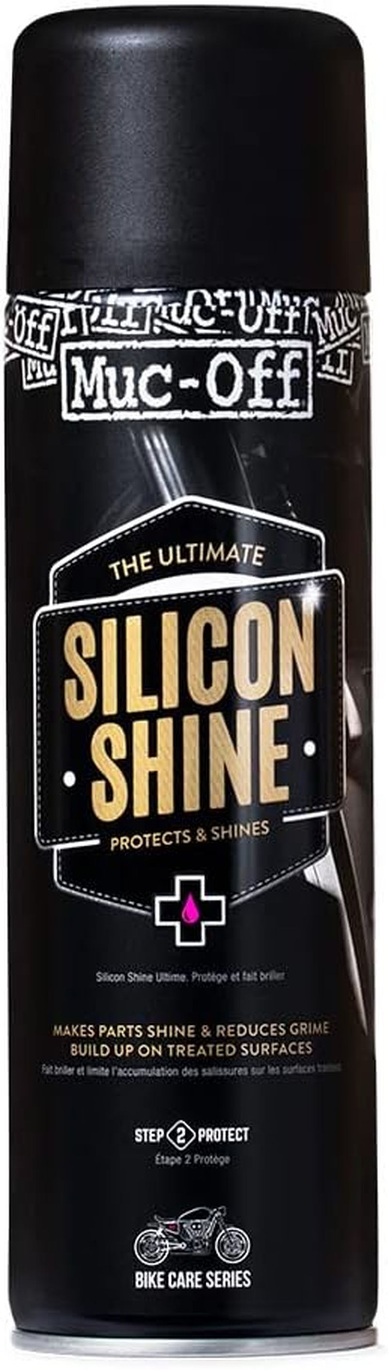 Muc-Off Motorcycle Bicycle Silicone Shine Spray 500 Ml image number 2