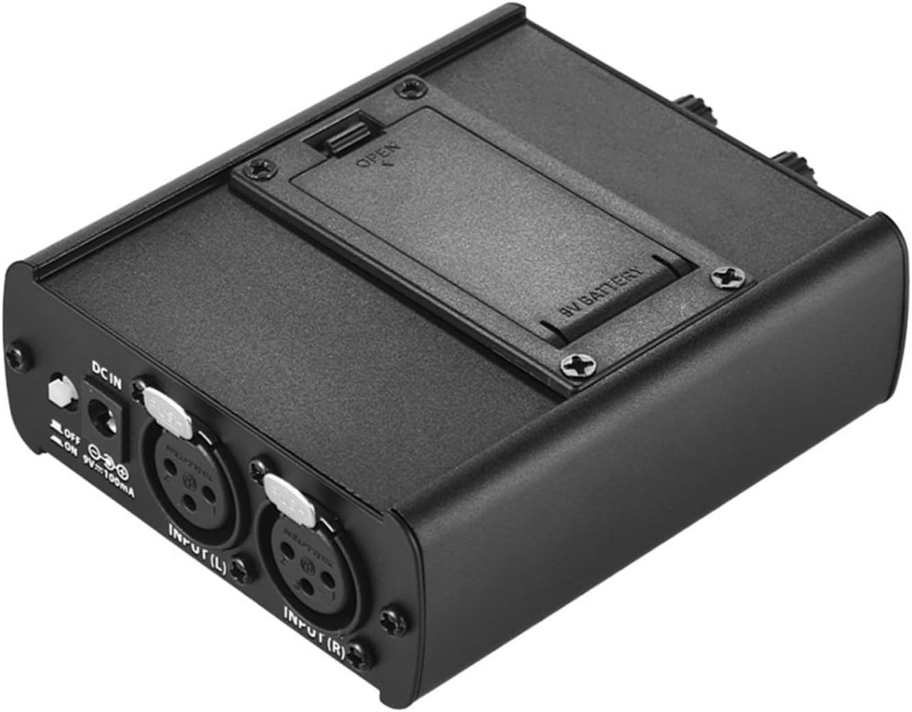 2X Personal In-Ear Monitor Headphones Amplifier with XLR Inputs 3.5Mm Output Audio Interface image number 6