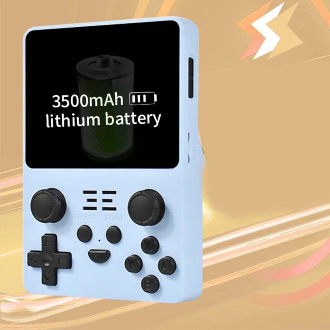 Powkiddy RGB20S Handheld Arcade Game Console, 3.5 Inch Retro Video Game Console with 128G Card & 25000 Games, Open Source Game Player, Gift for Children image number 5