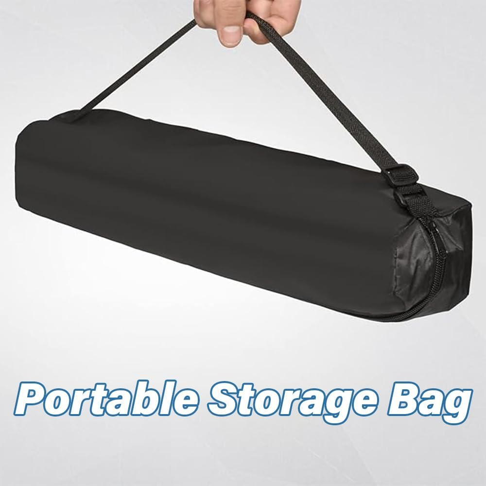 Art Painting Easel, Aluminum Alloy Portable Telescopic Painting Stand, Adjustable Foldable Tripod for Painting Canvas, Suitable for Tabletop, Floor Painting and Advertising Display. (Black) image number 4