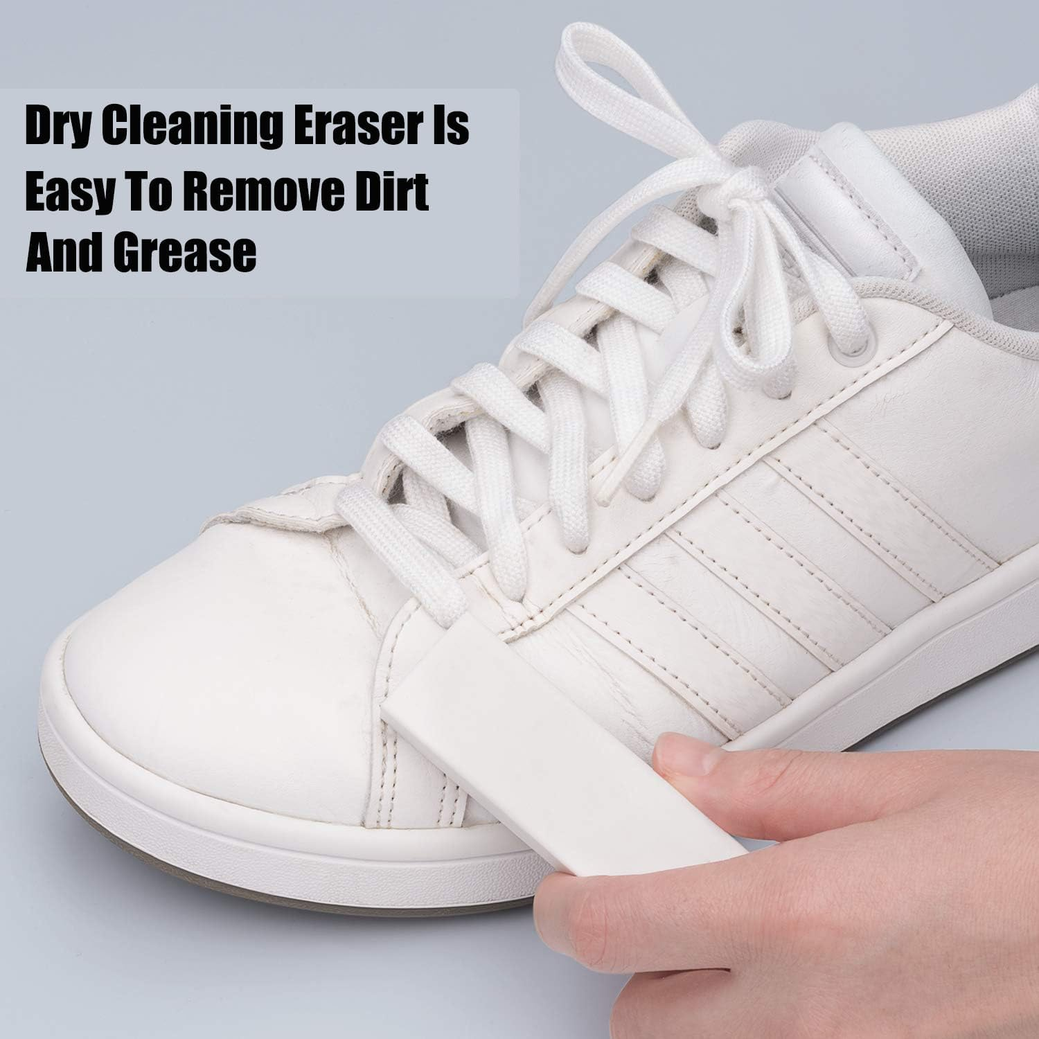 Suede Brush Kit, Quality Nubuck and Suede Multifunctional 4-Sided Cleaning Shoe Brush,Brass and Nylon Bristle,Suede Brush for Shoes with Extra 2 Erasers for Suede Leather Boots Shoes Cleaning image number 3