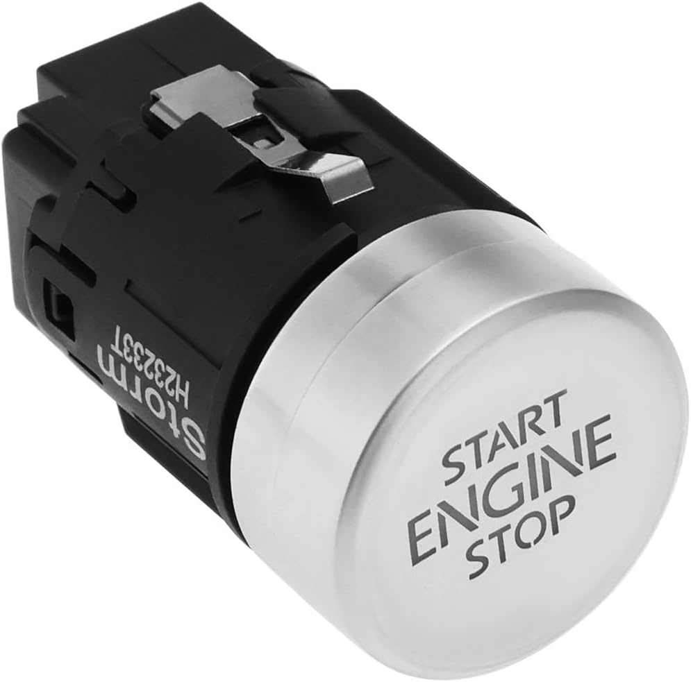 Emagtech 1Pc Car Engine Start Stop Switch Button Replacement Part 5G1959839 5GG959839 5Q1959839 Compatible with VW Golf 7 MK7 2013-2017 image number 2