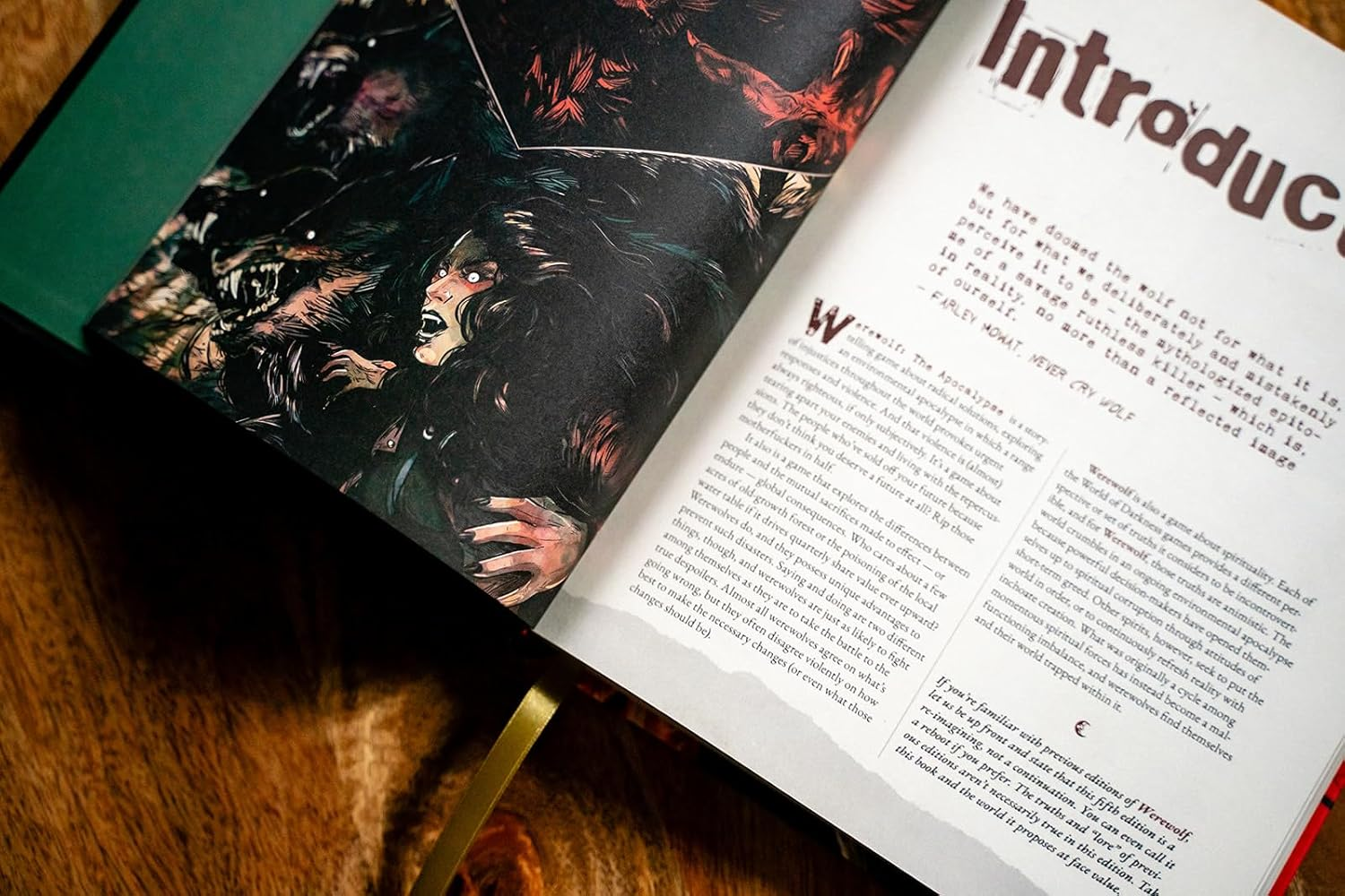 Renegade Game Studios Werewolf: the Apocalypse Role Playing Game - Core Rulebook Board Game image number 1