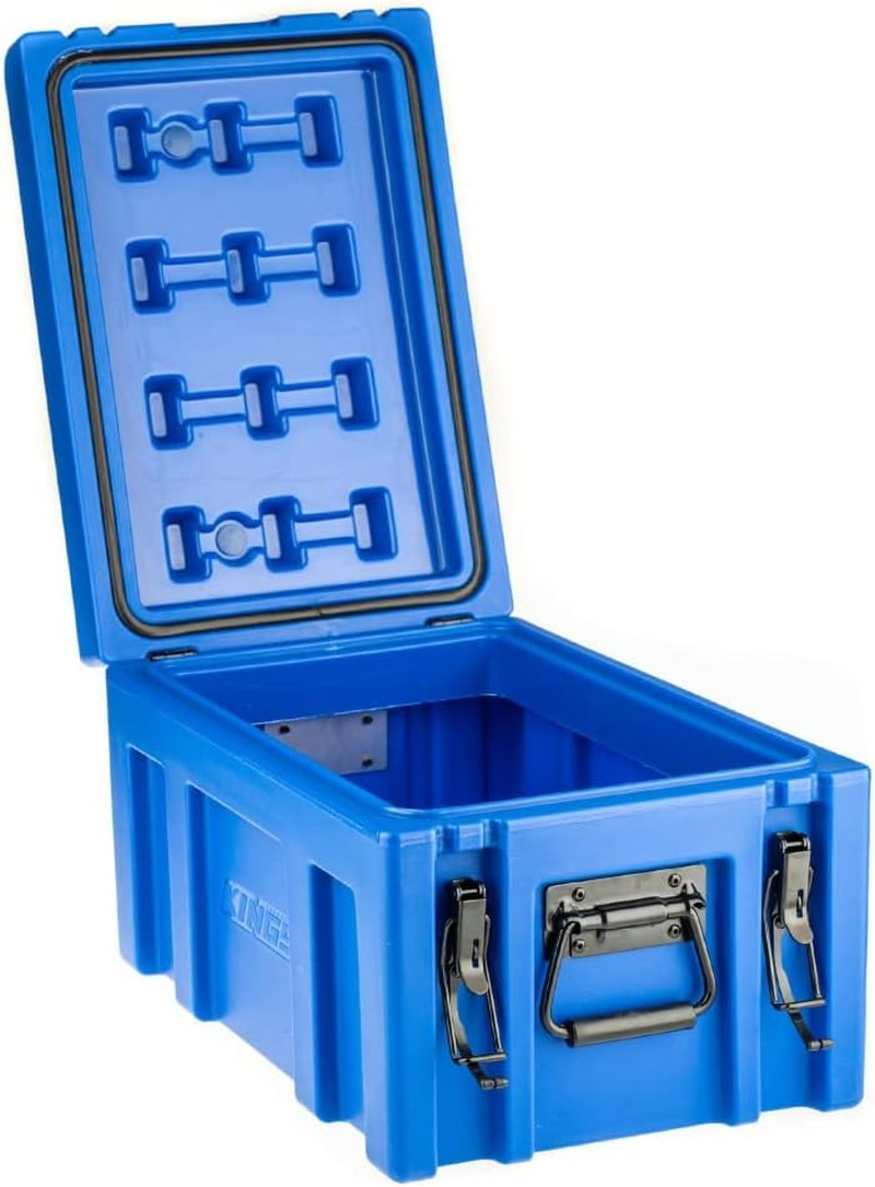 2 X Adventure Kings 45L Tough Front Opening Storage Box Strong Handle Cargo Case image number 5