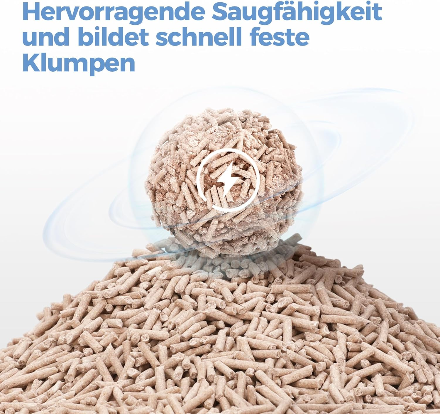 MAISON ARTS 100% Natural Clumping Fine Tofu Cat Litter Suitable for Sensitive Cat Paws 3 X 2.72 Kg Disposable in the Toilet Odourless and Dust-Free (3 X 5 L) image number 5