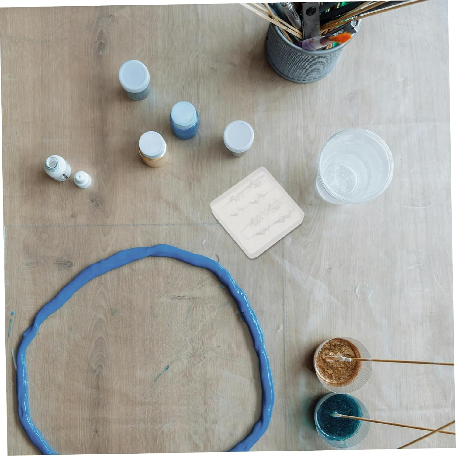 DECORNIJIA 6Pcs Bow Nail Charm Mold Transparent Silicone Reusable Nail Art Accessory Tool for Resin Crafts Flexible Manicure Decoration Supplies image number 5