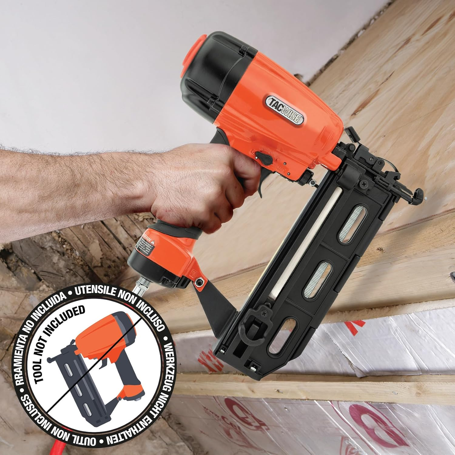 Tacwise 1098 Type 16G / 50 Mm Stainless Steel Finish Nails, Pack of 1000 image number 6