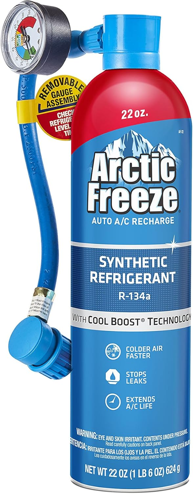Interdynamics Arctic Freeze Ultra Synthetic Automotive Refrigerant 134A (22 Oz.) image number 2
