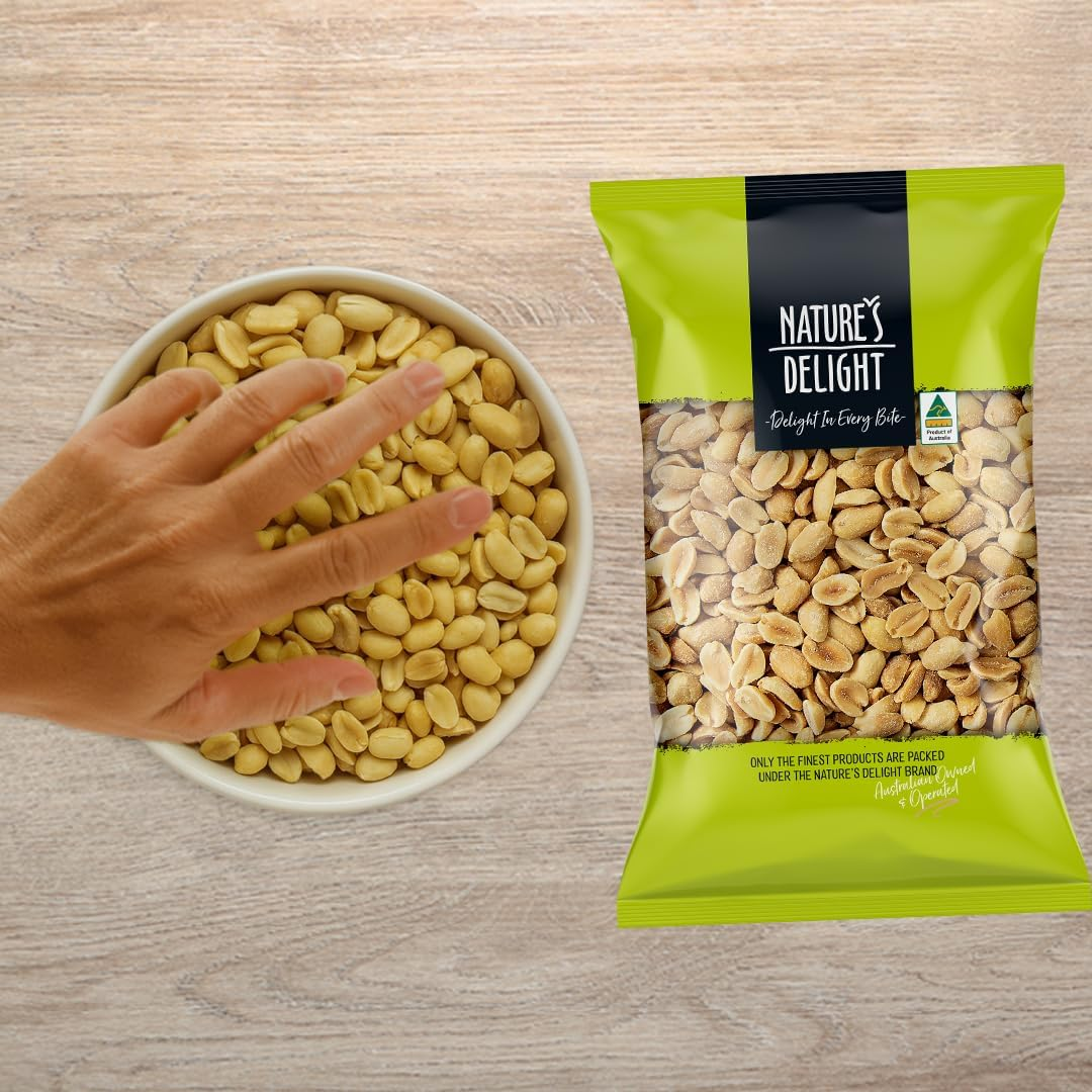 Nature'S Delight ROASTED & SALTED PEANUTS (PRODUCT of ARGENTINA) 500G image number 4