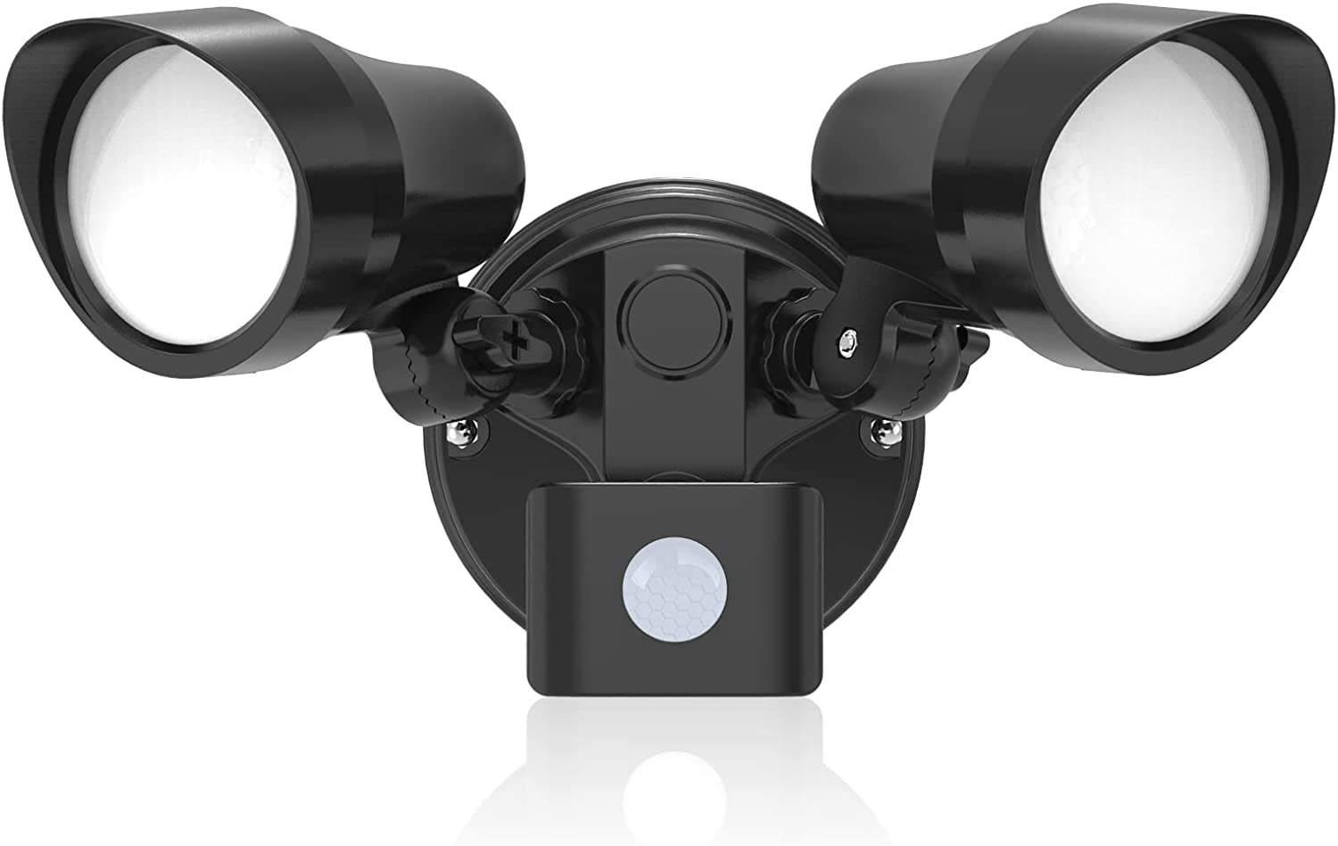 ALUSSO 25W LED Outdoor Security Light with Motion Sensor, PIR Light IP54 Waterproof outside Floodlight,3000K 4000K 6500K 3 Colors Adjustment,Suitable for Porch, Garage, Courtyard image number 4