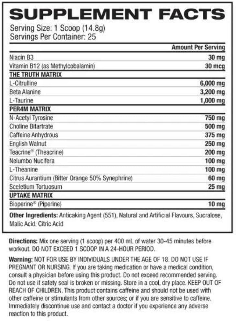 Inspired Nutraceuticals DVST8 BBD 25 Serves Apple Blackcurrant image number 1