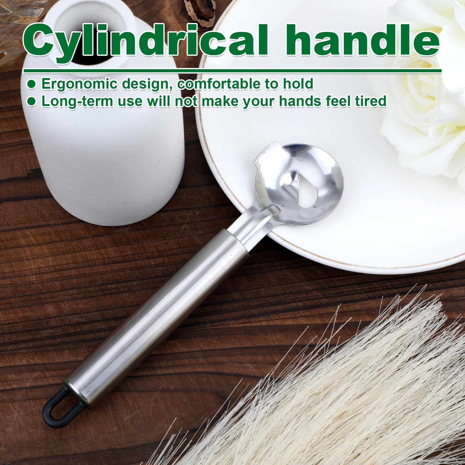 2Pcs Spoon Cactus Peeler, Stainless Steel Cuchara Pelador De Nopales Multi-Function Pelador De Nopales Cactus Peeler Tool Chinese Noodle Cutter for Kitchen Gadgets Accessory image number 3