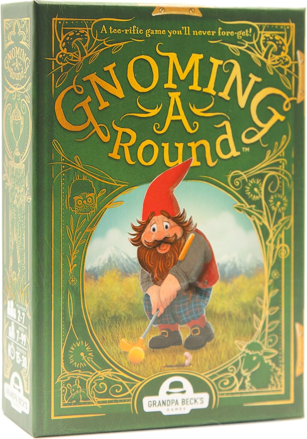 Grandpa Beck'S Games Gnoming a round Card Game a Fun Family Card Game Enjoyed by Kids, Teens, & Adults from the Creators of Cover Your Assets Ideal for 2-7 Players Ages 7+ Multicolor image number 1