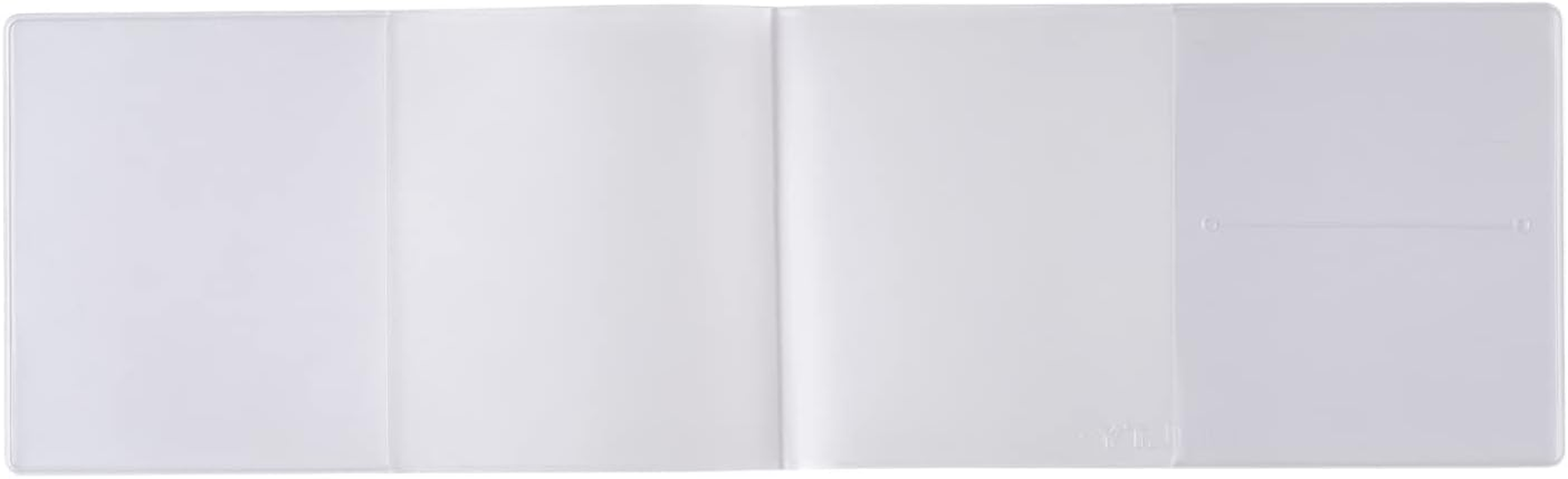 Japan Management Center NTBCV2153 Noritsu NOLTY Notebook Cover, Horizontal Slim, Clear image number 2