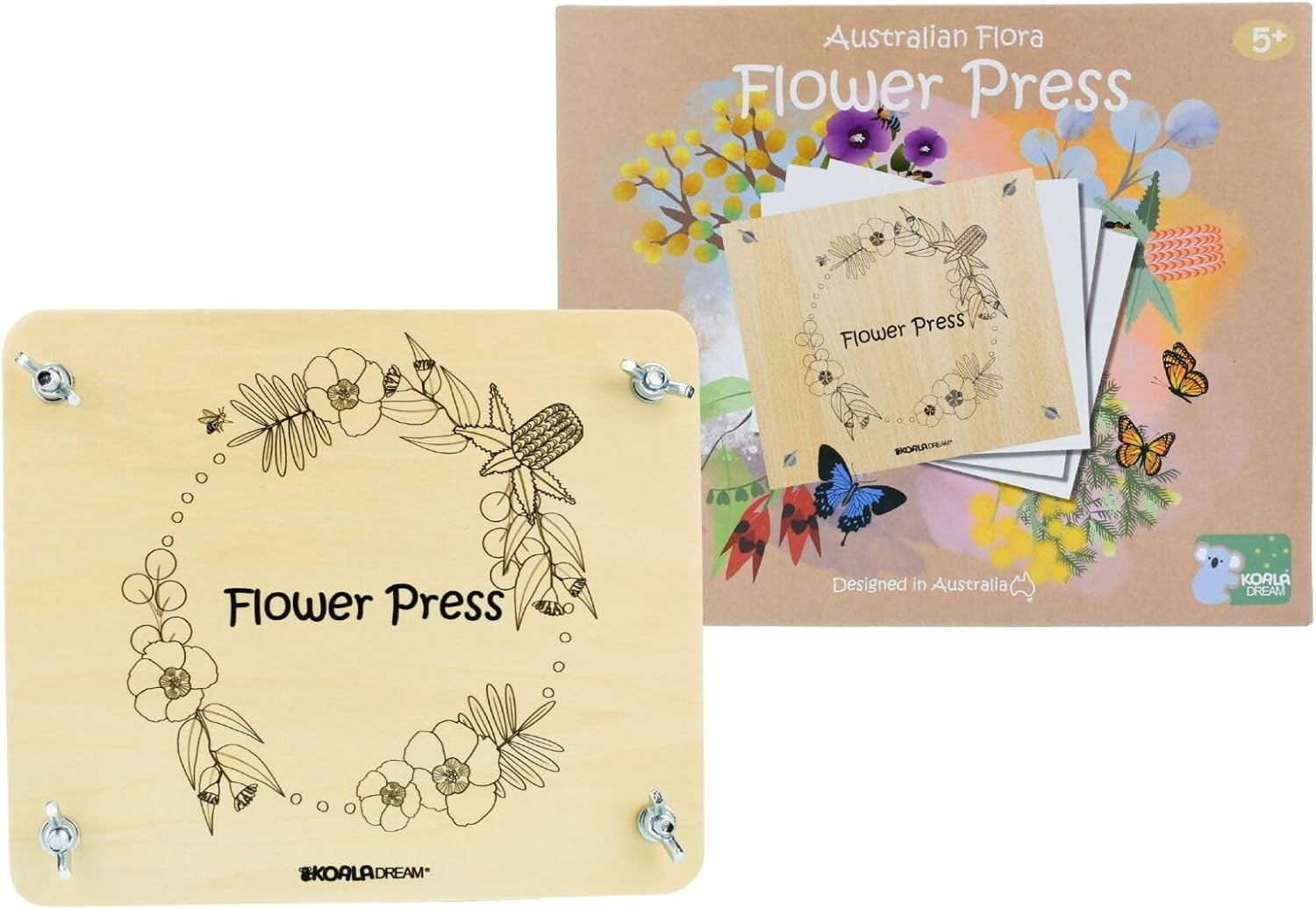 Kaper Kidz - Australian Flora Flower Press Craft KIT image number 6