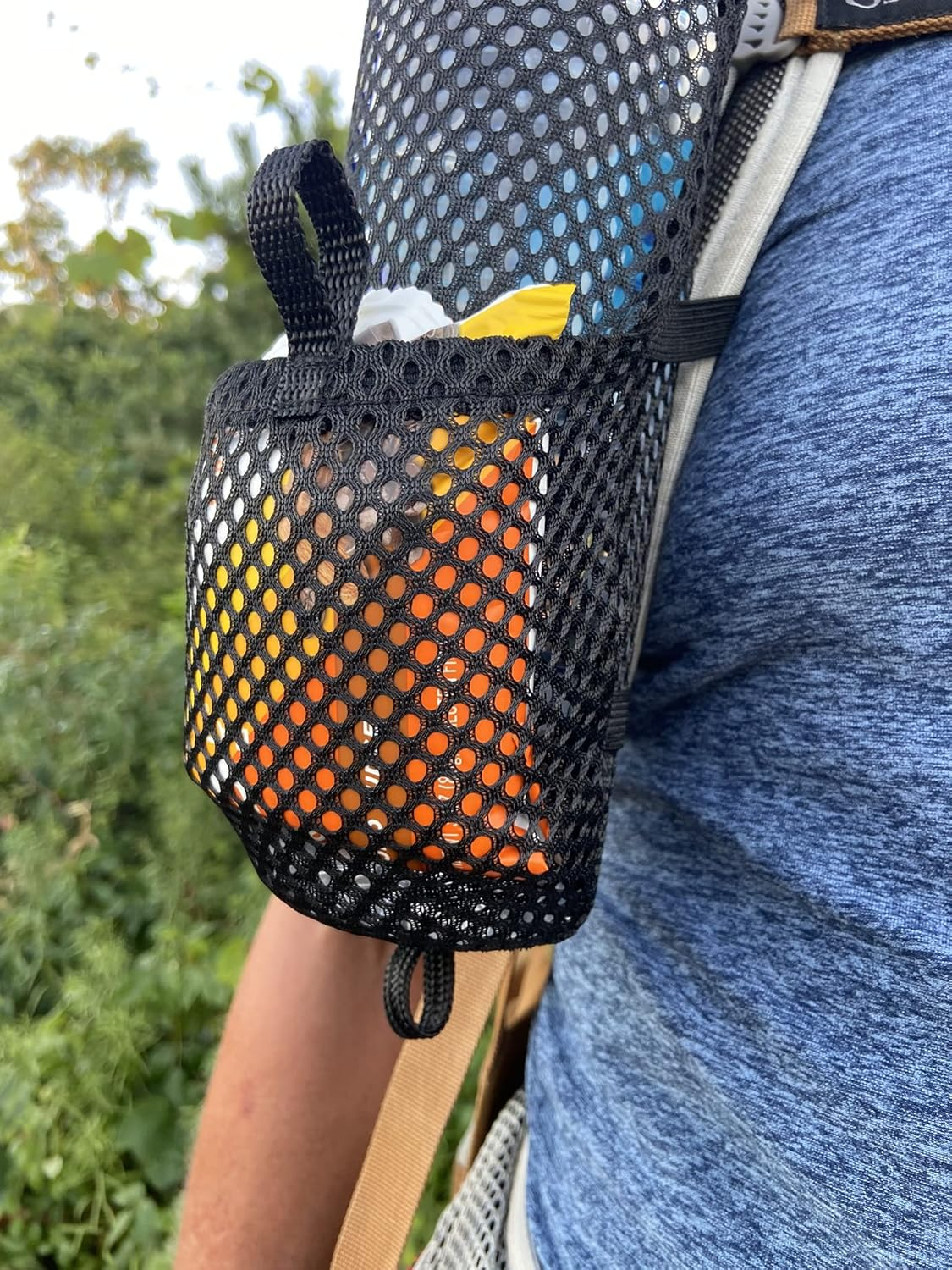 Mountain Mike Hiking Gear Backpack Water Bottle and Snack Holder image number 4