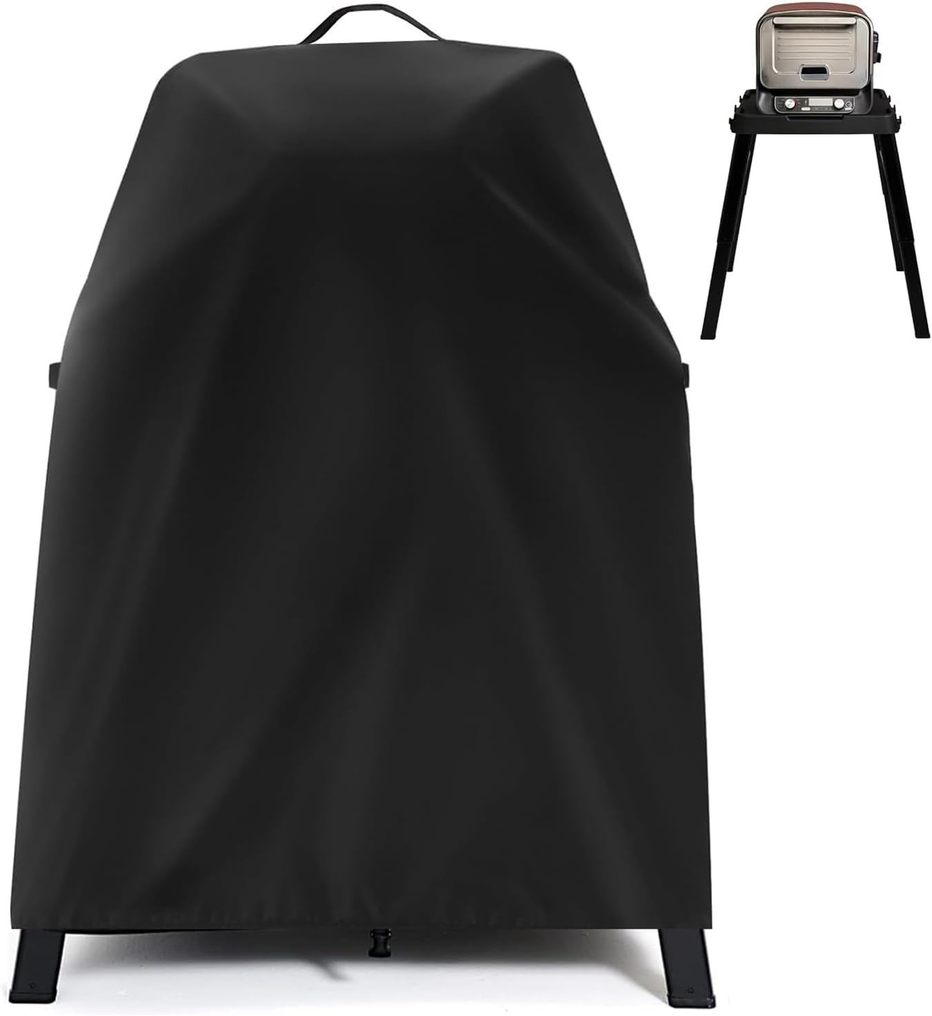 Cover for Ninja Woodfire Pizza Oven - Adjustable Drawstrings, UV & Water-Resistant (Fits Oven on Stand) image number 2