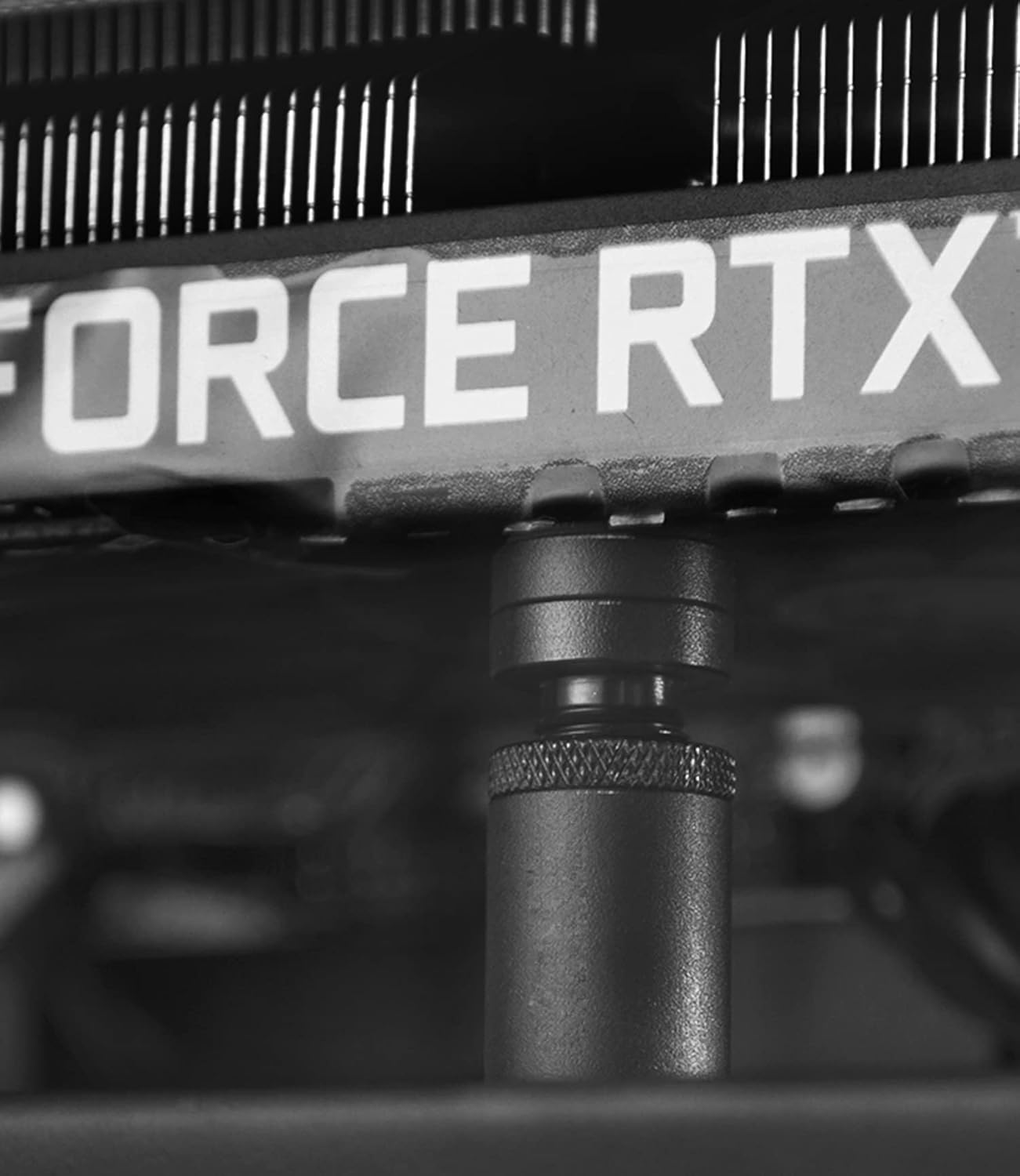 Uyubao Graphics Card Holder, GPU Holder, Graphics Card Holder, Video Card Sag Holder, Aluminium Graphics Card Holder, S (30 Mm - 60 Mm)