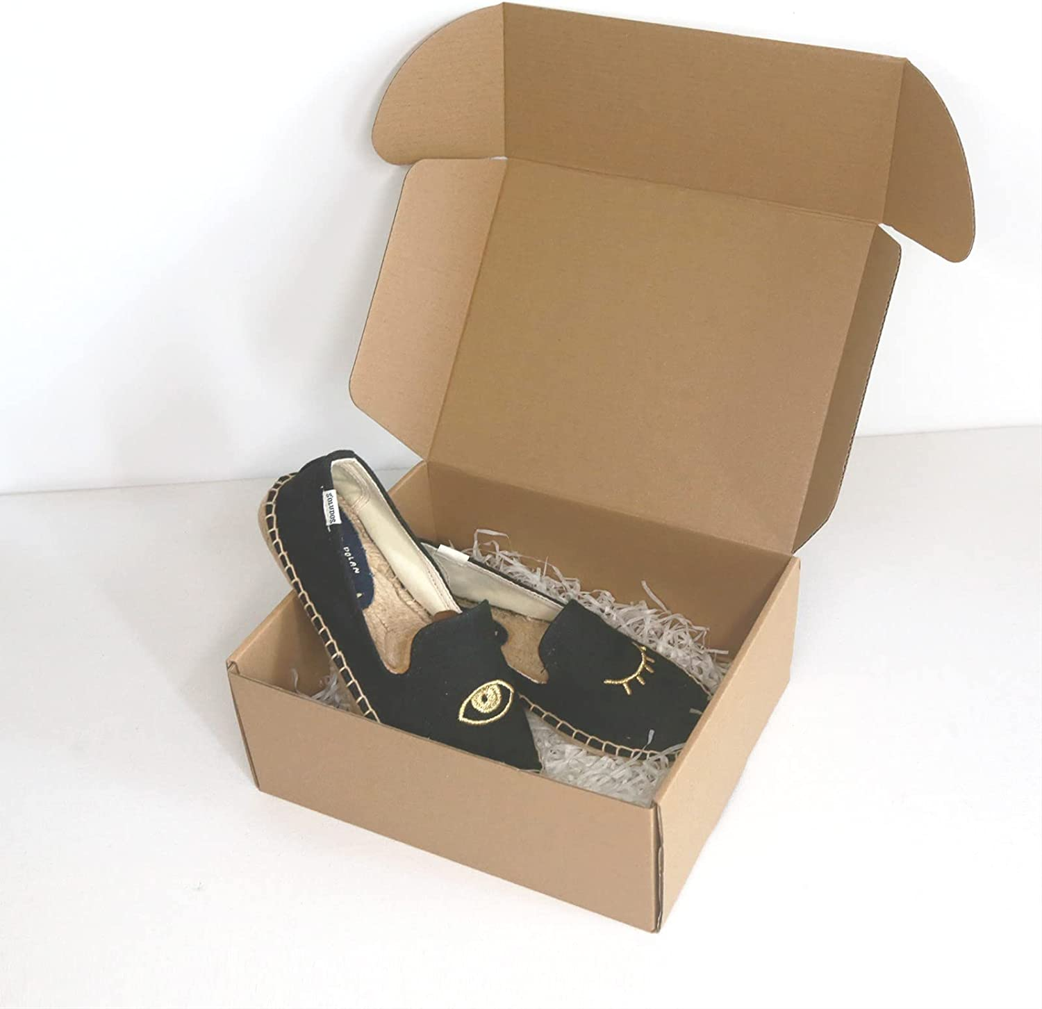 Corrugated Cardboard Shipping Boxes, 250X200X100Mm Small Parcel Boxes, Packaging Mailing Boxes for Business, Posting, Small Packet Shipping, Storing or Gift(Pack of 10) image number 5