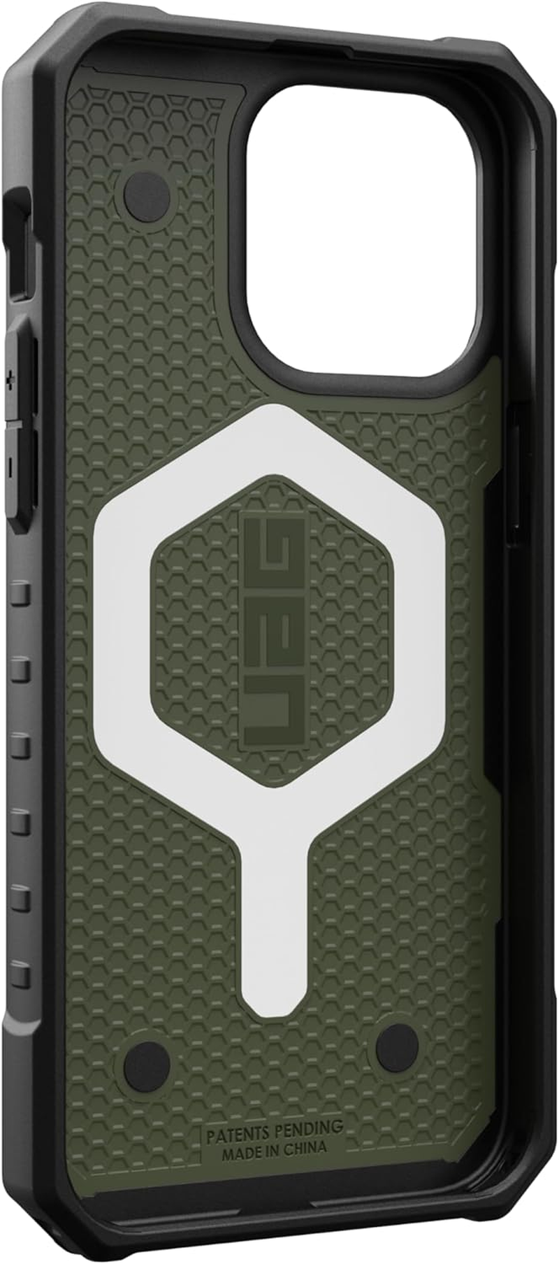 UAG Pathfinder Clear Case with Magsafe for Iphone 15 Pro Max, Olive Drab image number 6