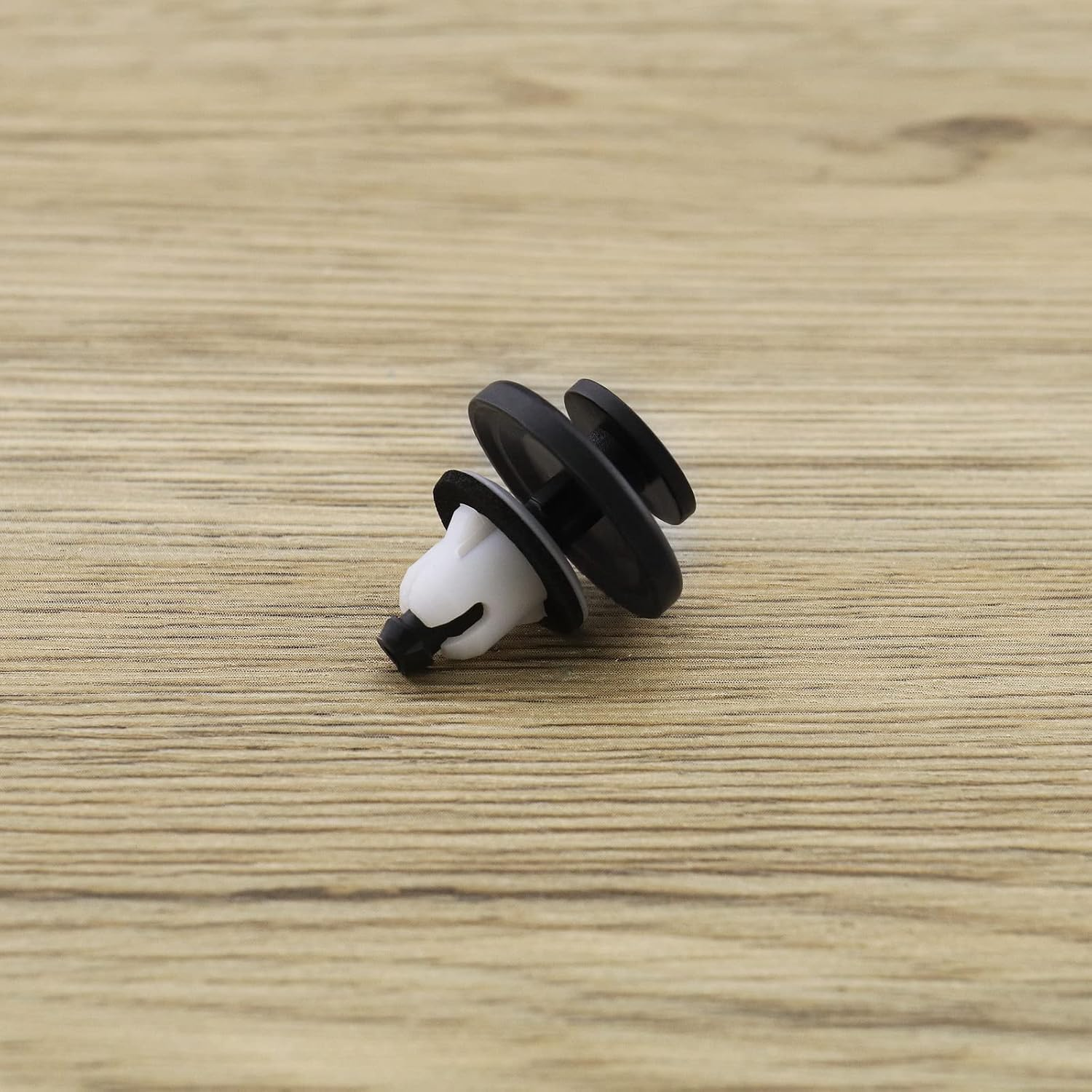 Ecsing 10PCS Tailgate Spoiler Clips 91513-T6A-003 Compatible with Civic CR-V Fit HR-V Plastic Tailgate Spoiler Pin and Nut Retainer Fasteners