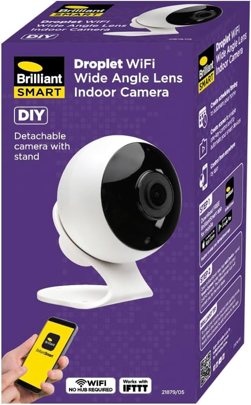 Brilliant Smart Droplet Wi-Fi Indoor Camera