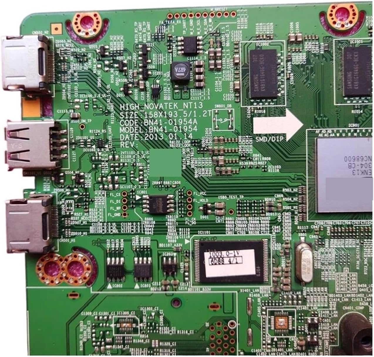 Compatible for Samsung ，Main Board BN41-01954B BN41-01954A HIGH_NOVATEK_NT13 UE32F6100AK UE40F6100AK UE50F6100AK UE55F6100AK Motherboardtv(32Inch) image number 1
