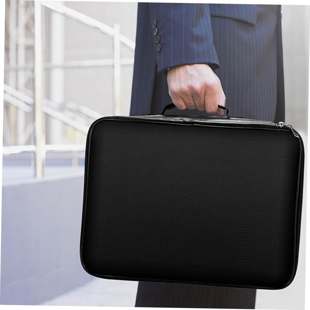 Holibanna Fireproof Document Bag File Storage Pouch Fireproof Safe Document Holder Large Capacity