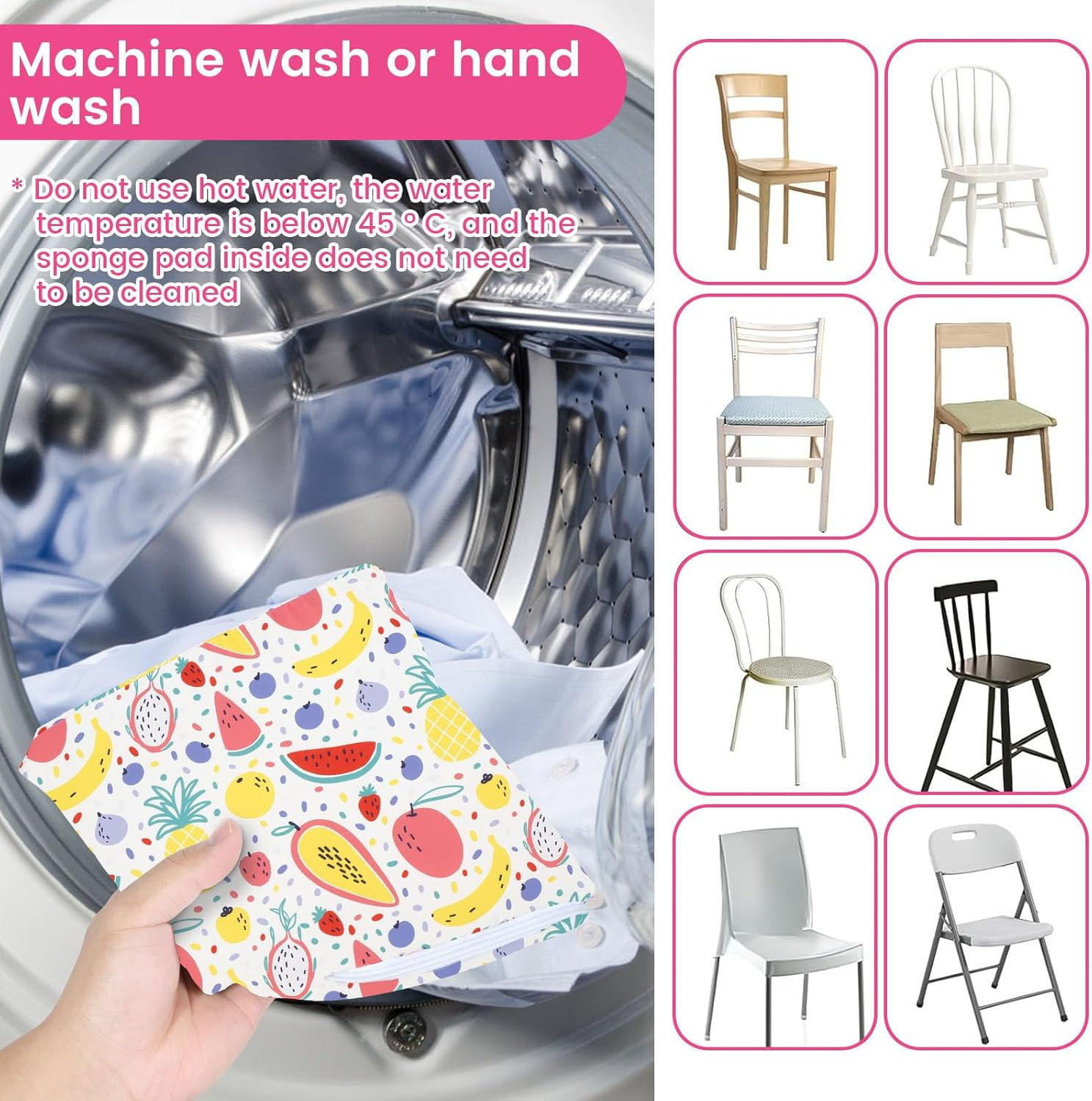 Toddler Booster Seat Booster Seat for Dining Table Portable High Chair Cushion Soft Breathable Booster Seat Pad with Safety Buckles Non-Slip Bottom Booster Chair Cushion for Toddlers Eating (Shape 1) image number 1